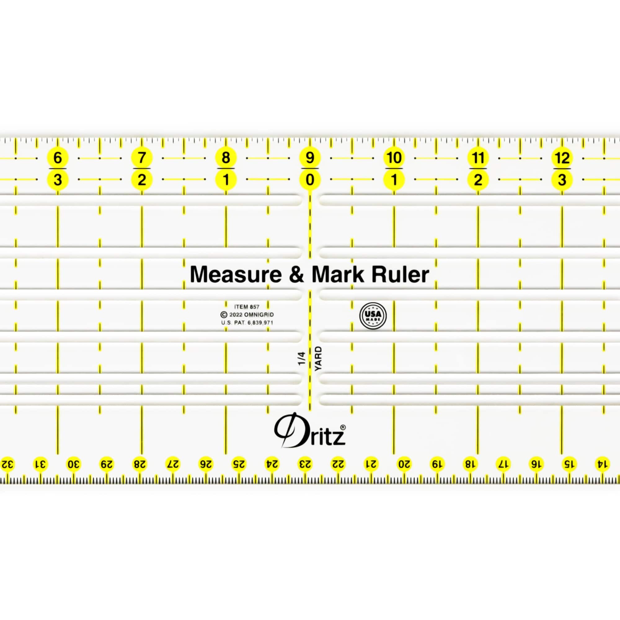 Dritz® Clear Measure & Mark Ruler | Michaels