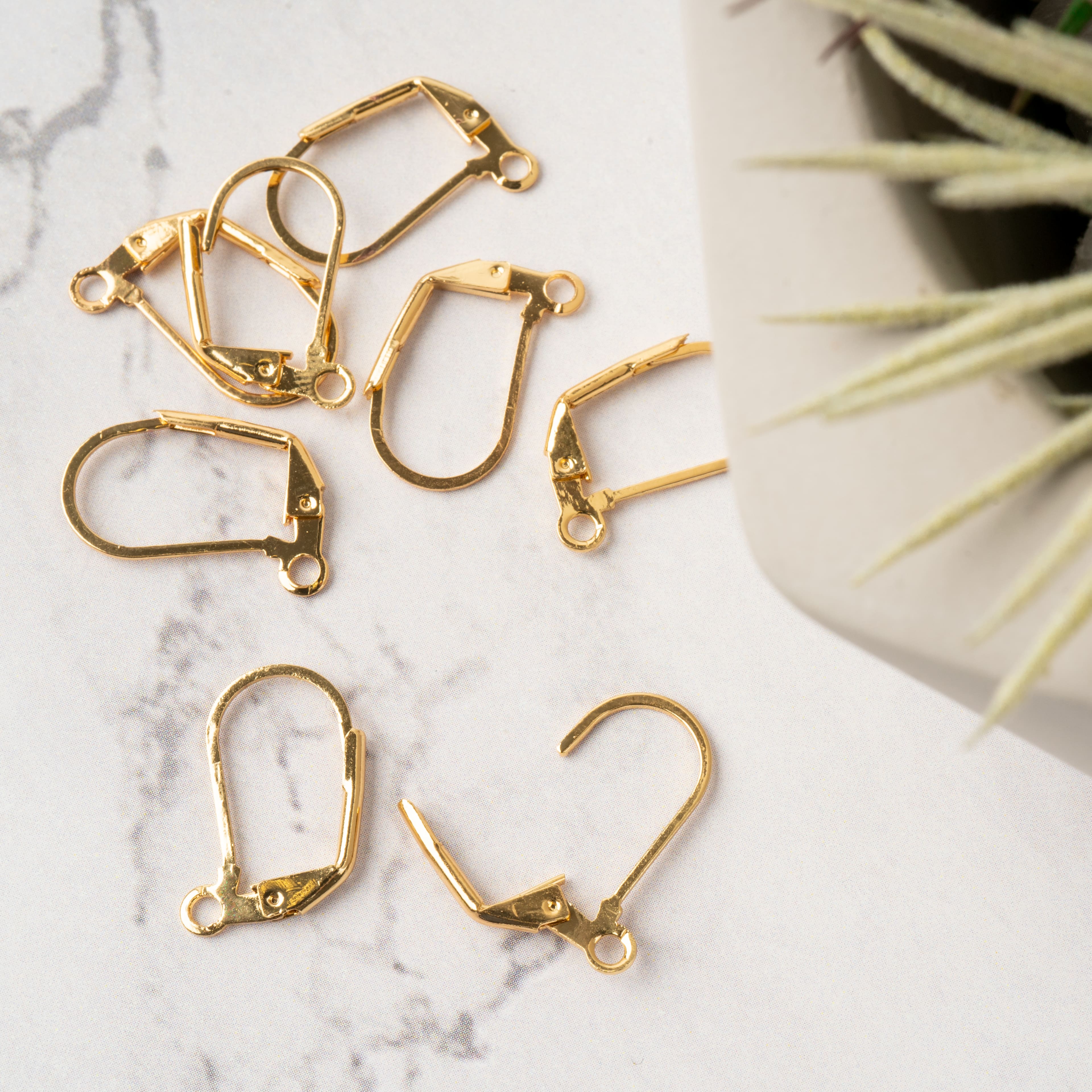 12 Packs: 8 ct. (96 total) Earring Lever Backs by Bead Landing™