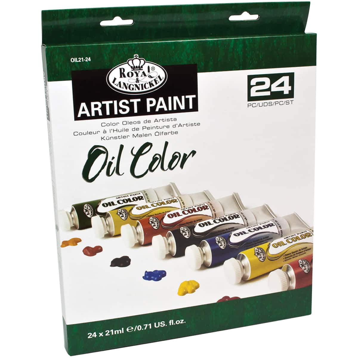 Royal &#x26; Langnickel&#xAE; Artist Color 24 Color Oil Paint Set
