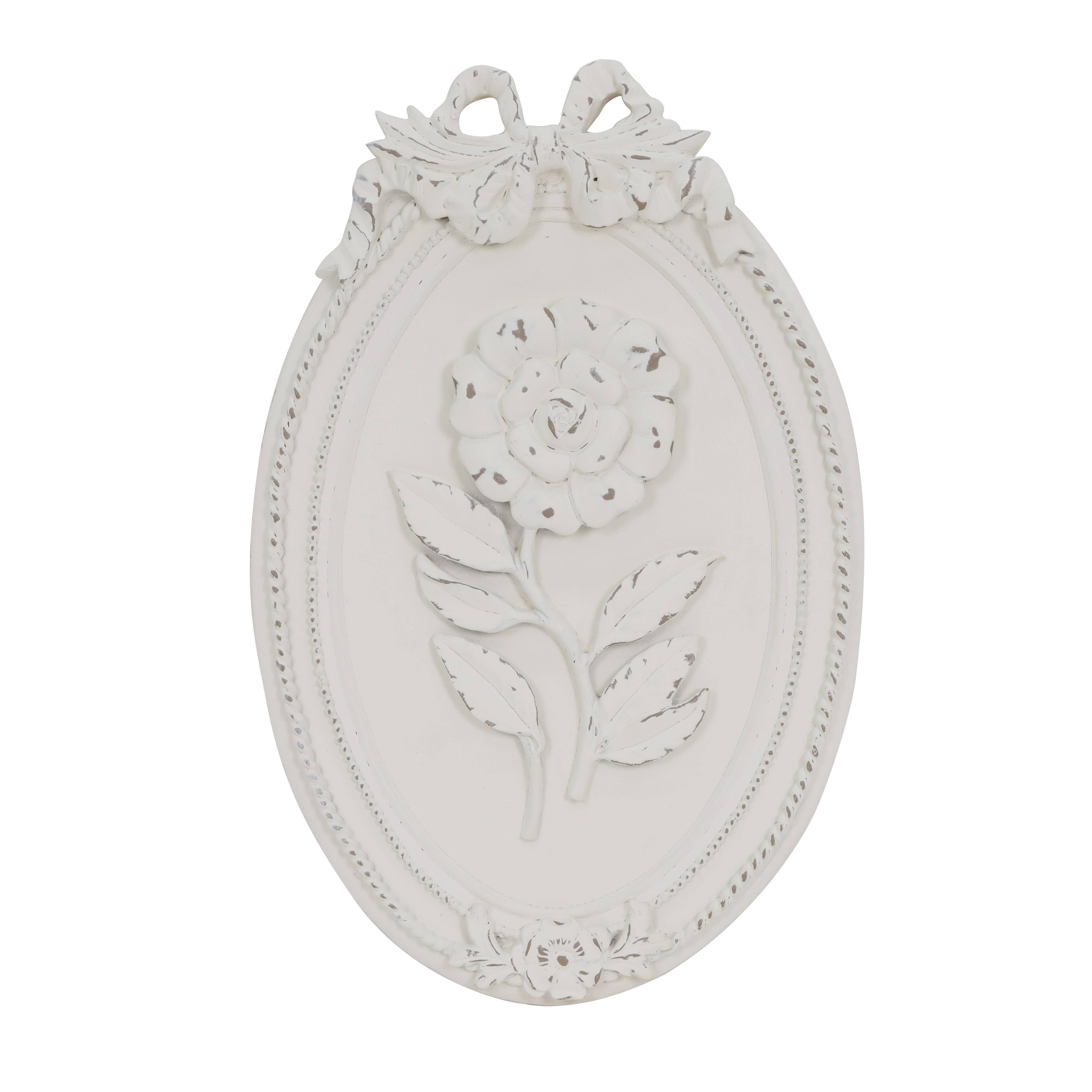 10.75" Flower Cameo Wall Décor by Ashland®