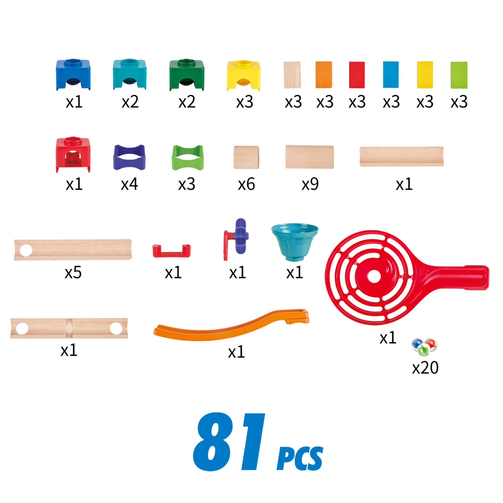 Hape Marble Run DIY Wood Building Racetrack | Michaels