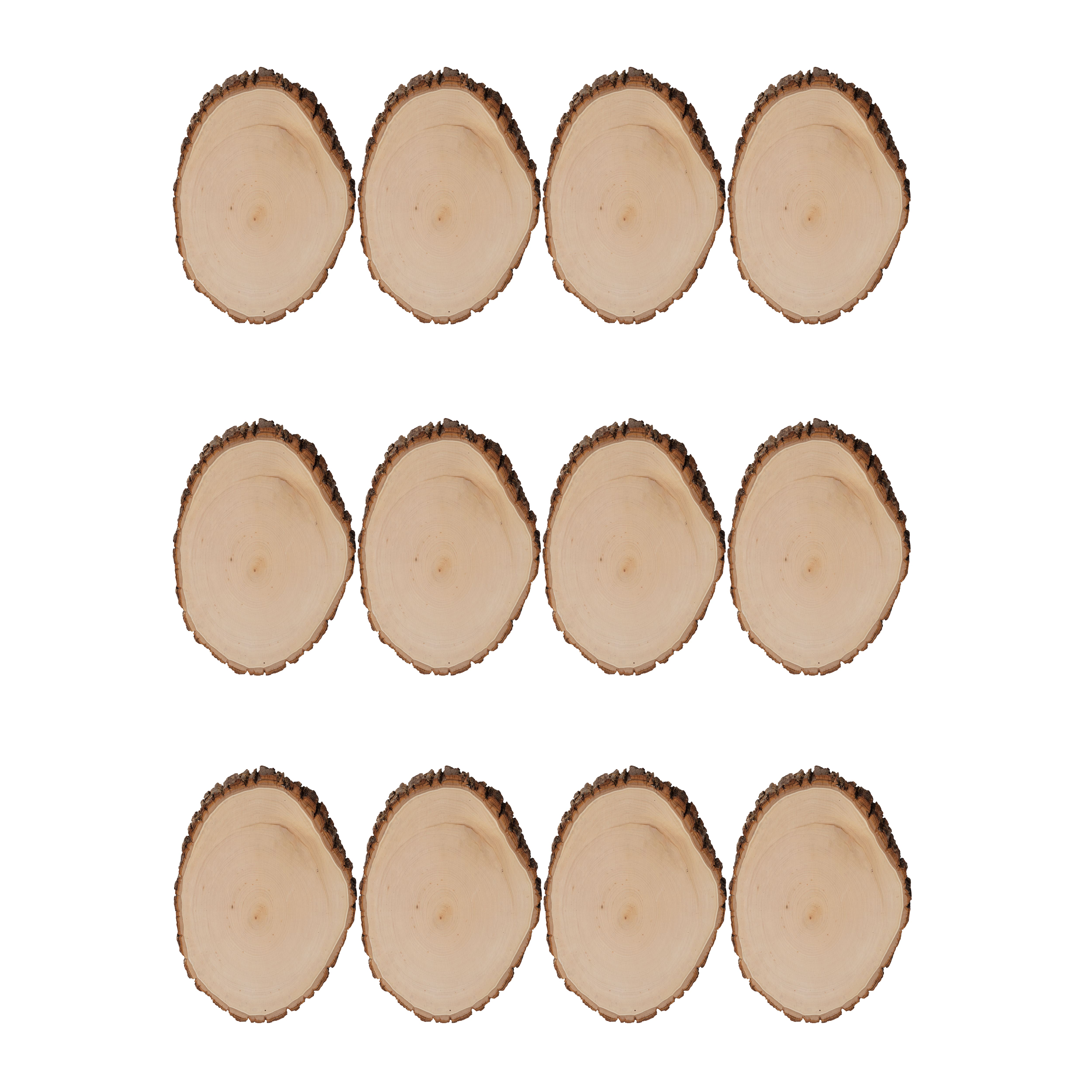 12 Pack: Basswood Round by Make Market&#xAE;