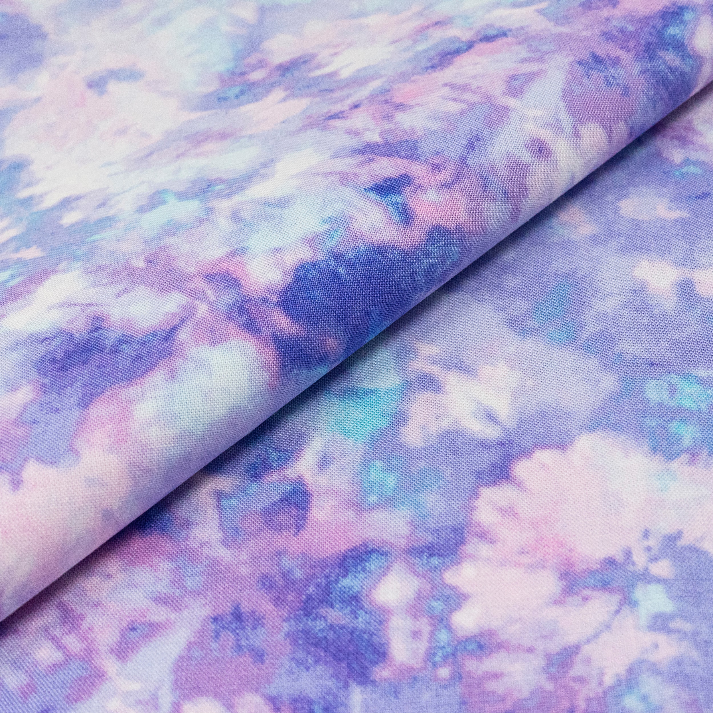 SINGER Purple Pink Blender Cotton Fabric