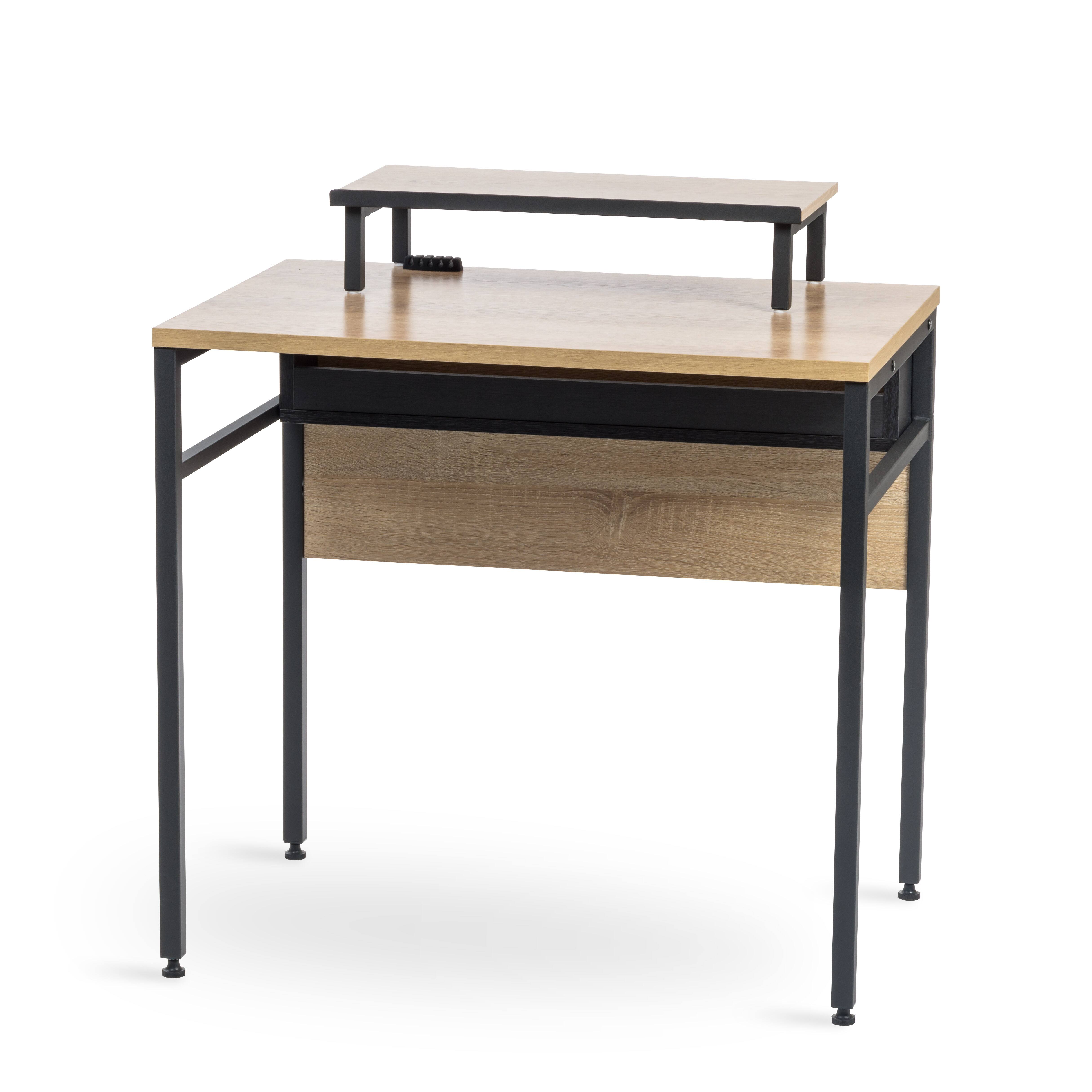 Iris&#xAE; Rustic Brown Computer Desk
