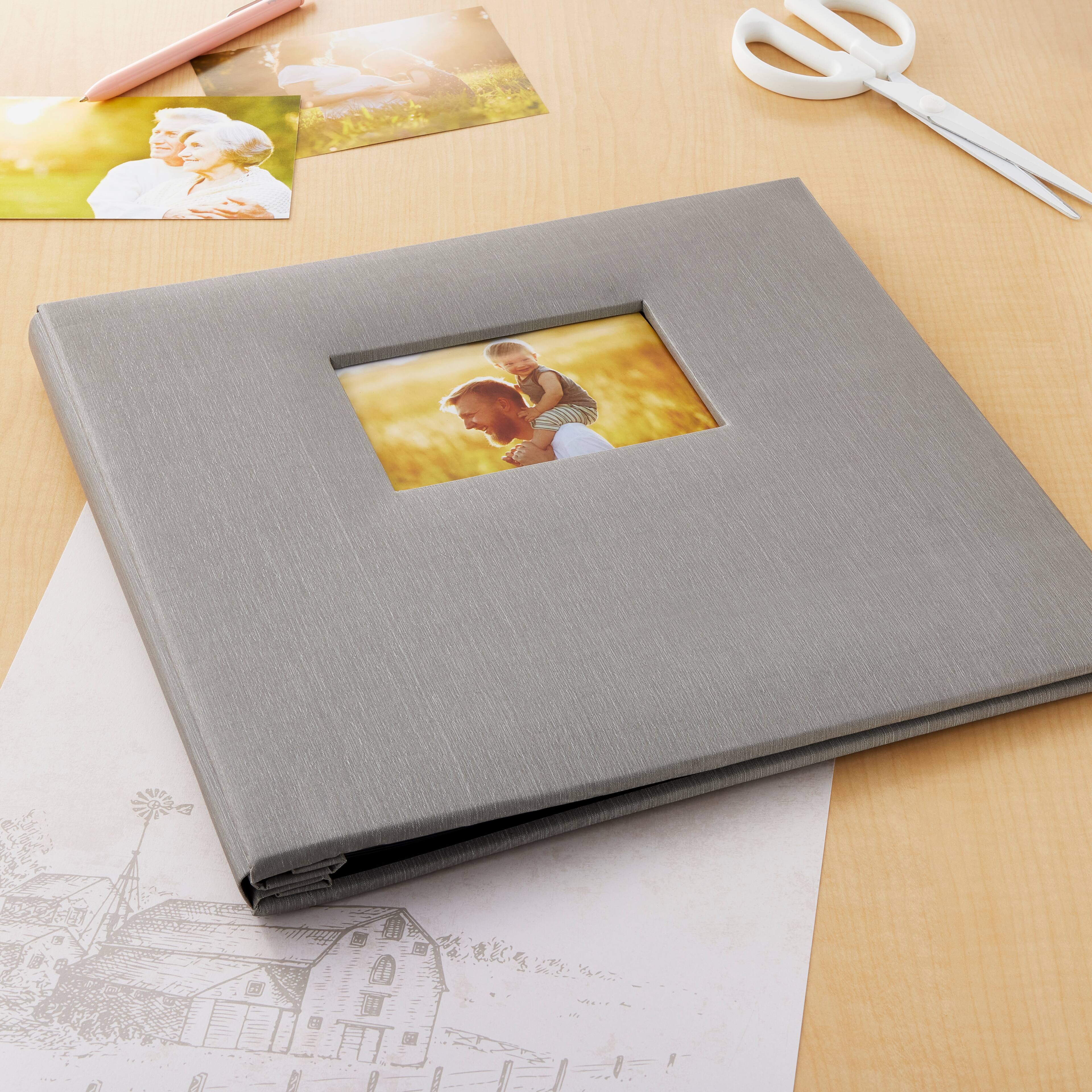 6 Pack: Silver Shimmer Scrapbook Album by Recollections®