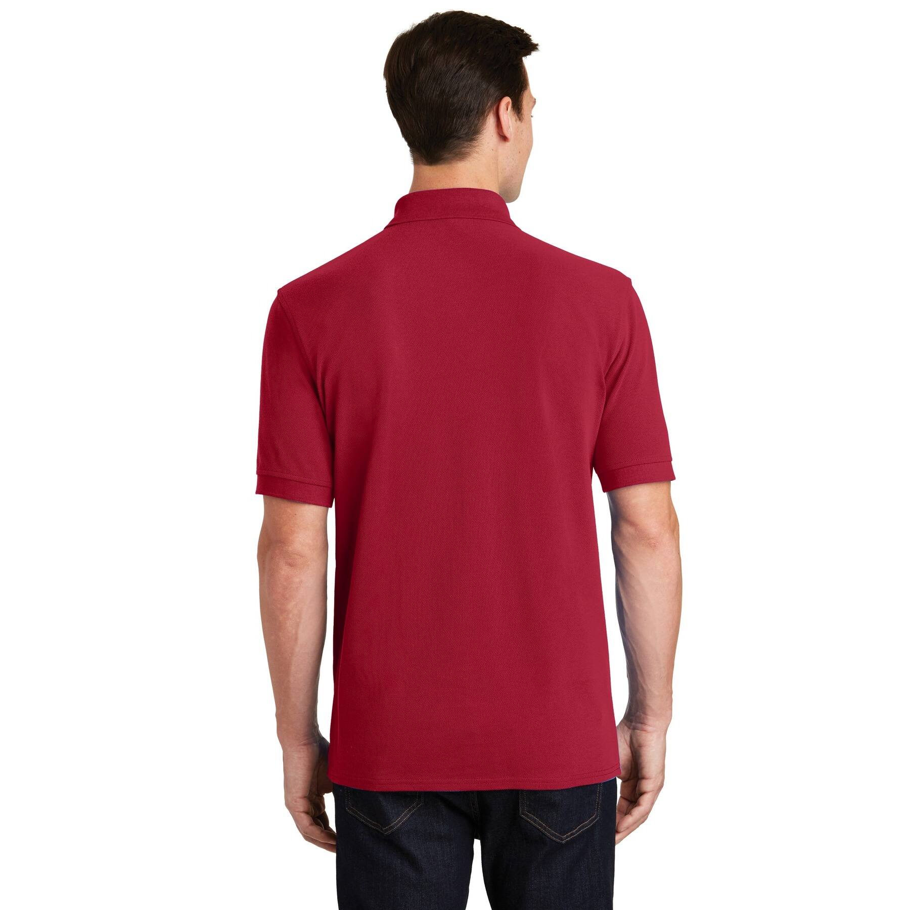 Port & Company® Combed Ring Spun Pique Adult Polo