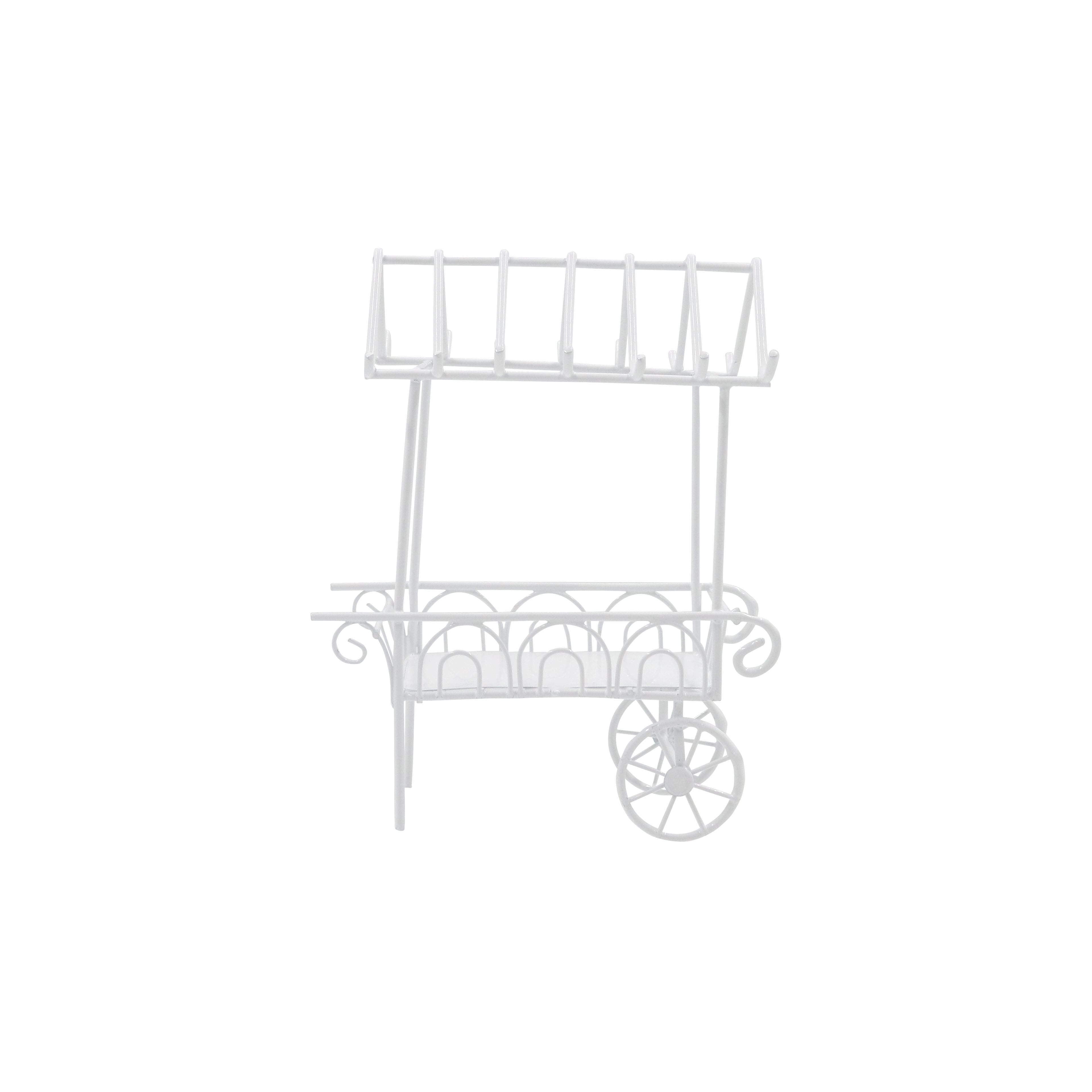 Mini White Flower Market Cart by Ashland&#xAE;