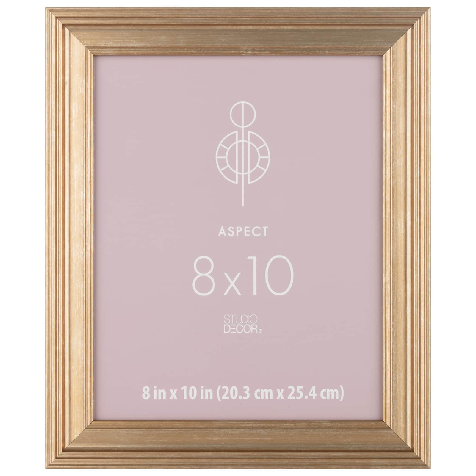 12 Pack: Gold Wide 8&#x22; x 10&#x22; Frame, Aspect by Studio D&#xE9;cor&#xAE;