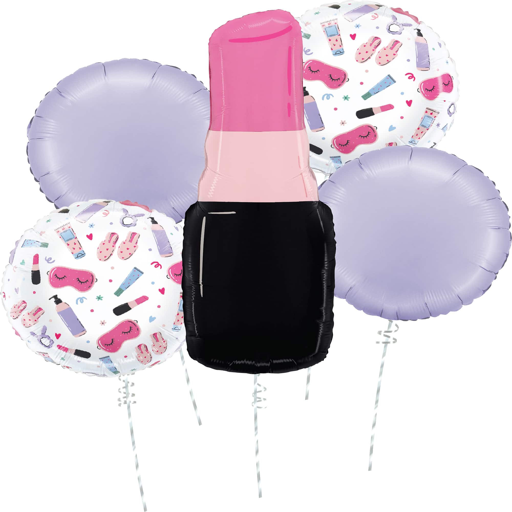 Spa Day 5-Piece Foil Balloon Bouquet