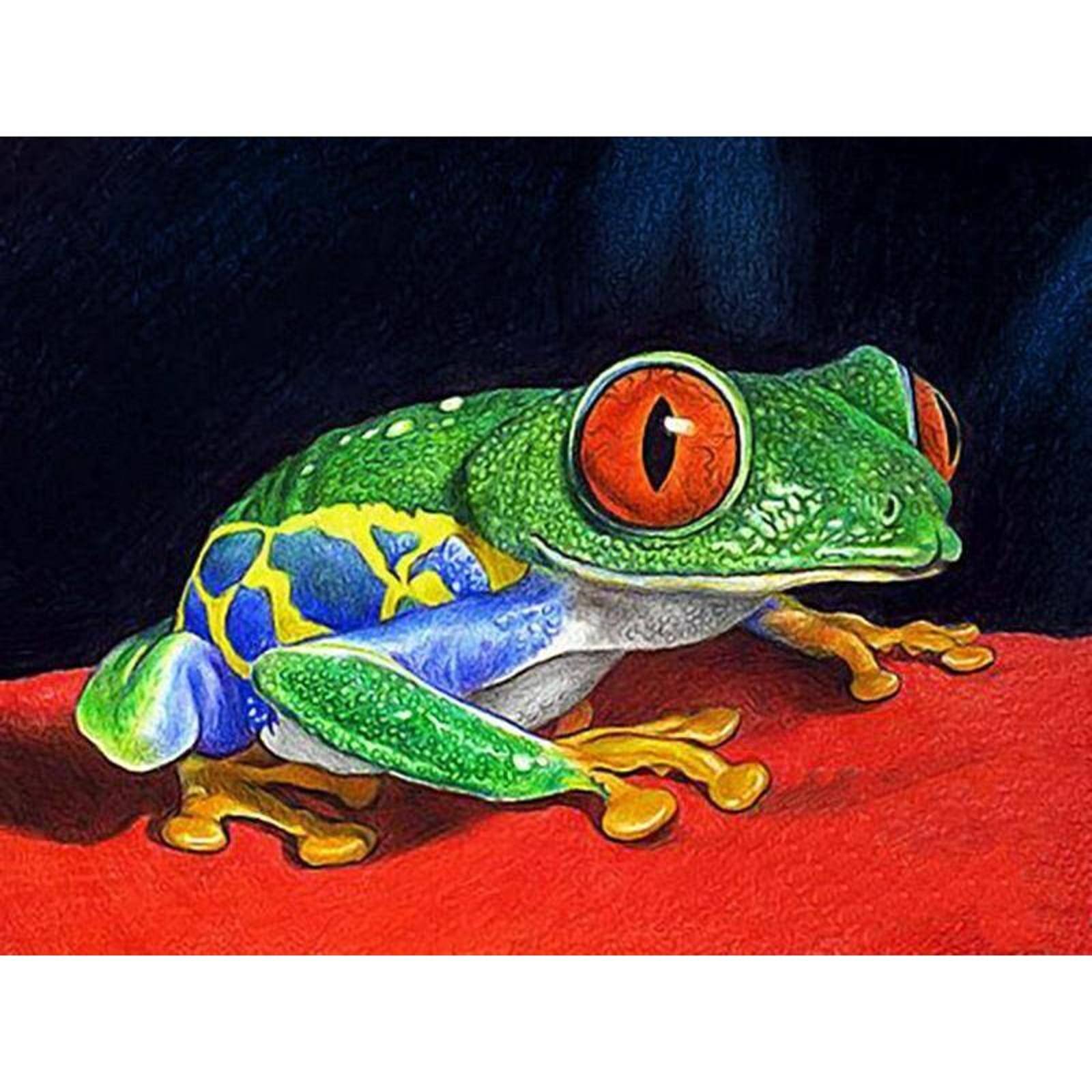 Wizardi Diamond Painting Kit Frog