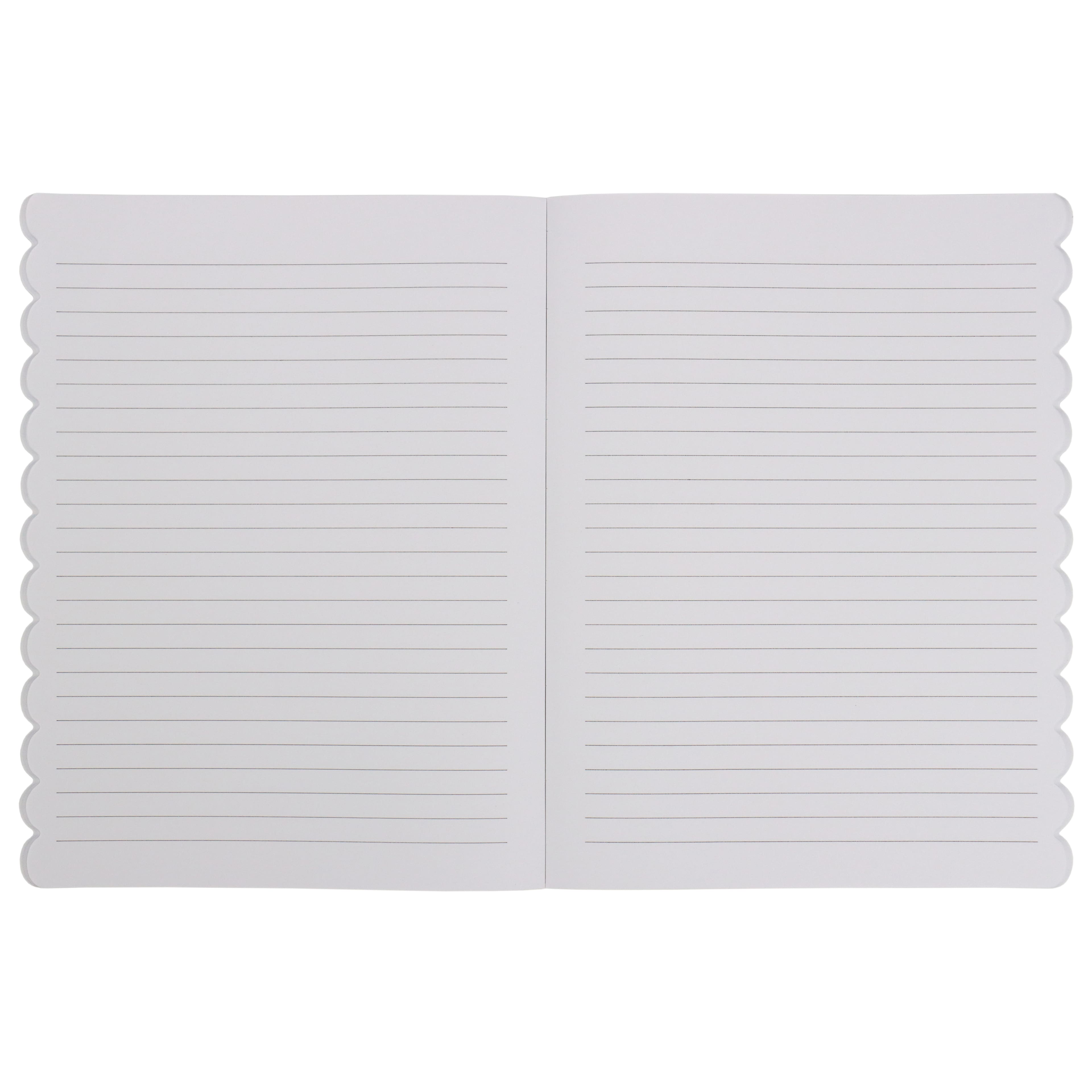 6&#x22; x 8&#x22; Scallop Notebook Set by Fab Finds