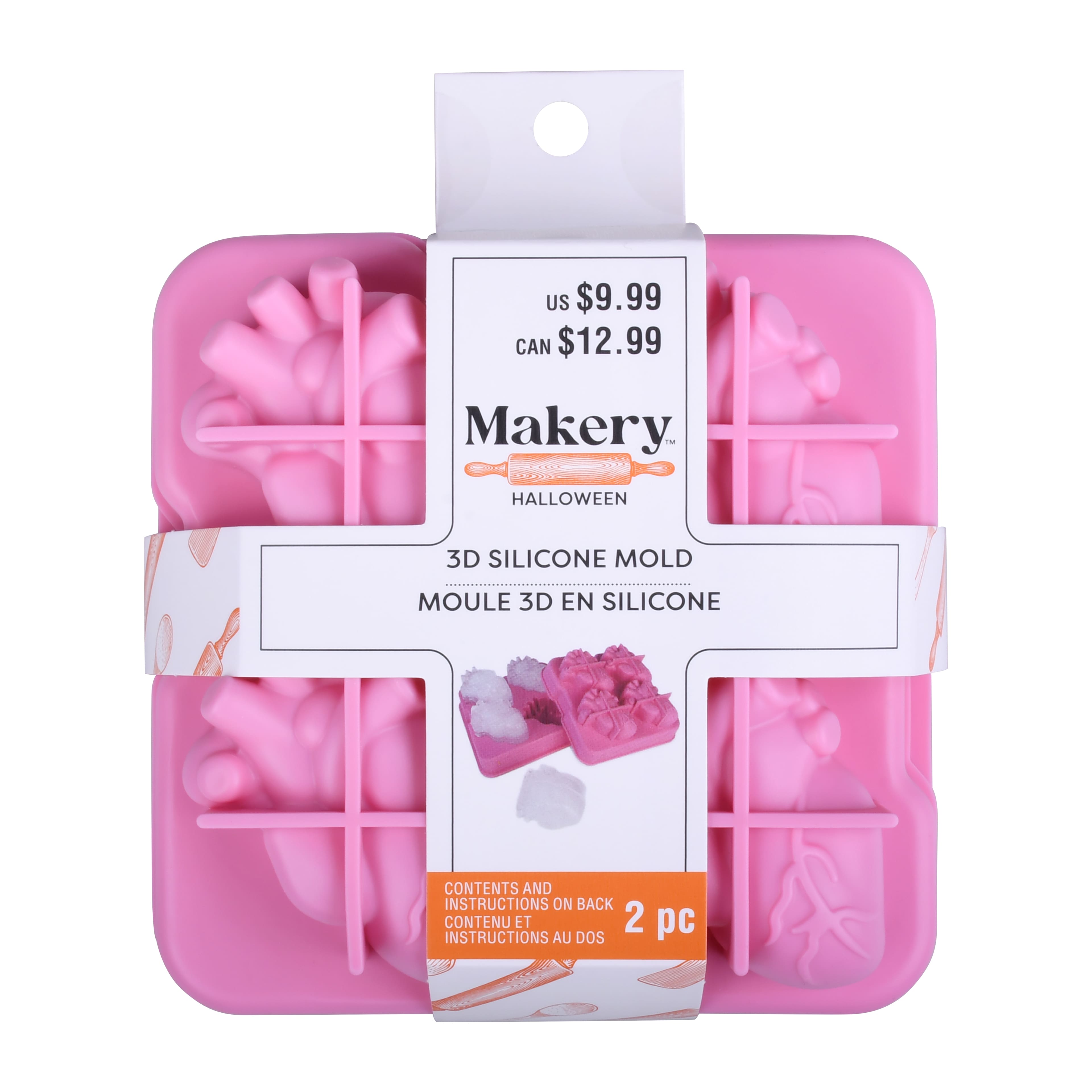 Heart 3D Silicone Ice Mold by Makery&#x2122;