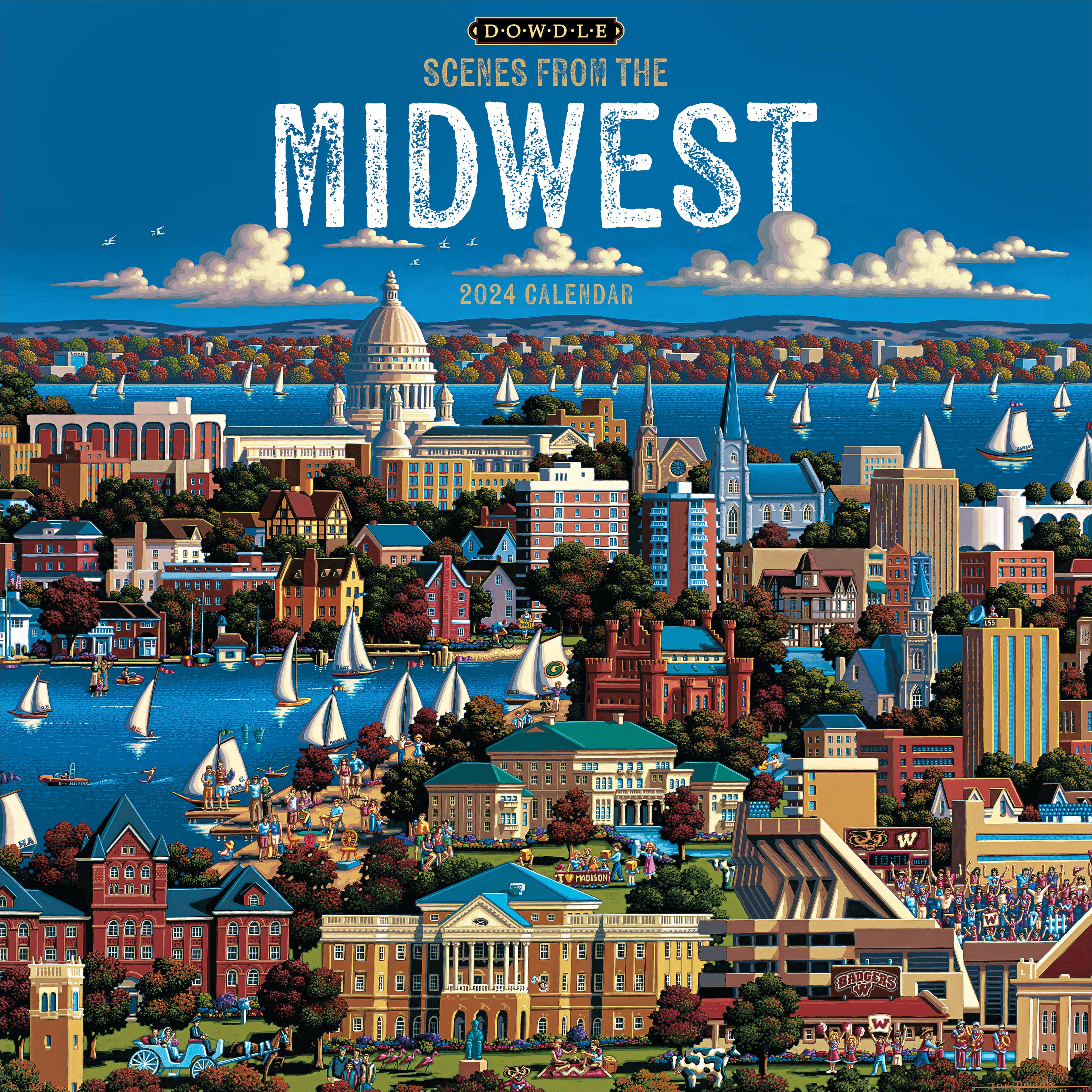 TF Publishing 2024 Scenes From The Midwest Wall Calendar Michaels   D723643S 1 