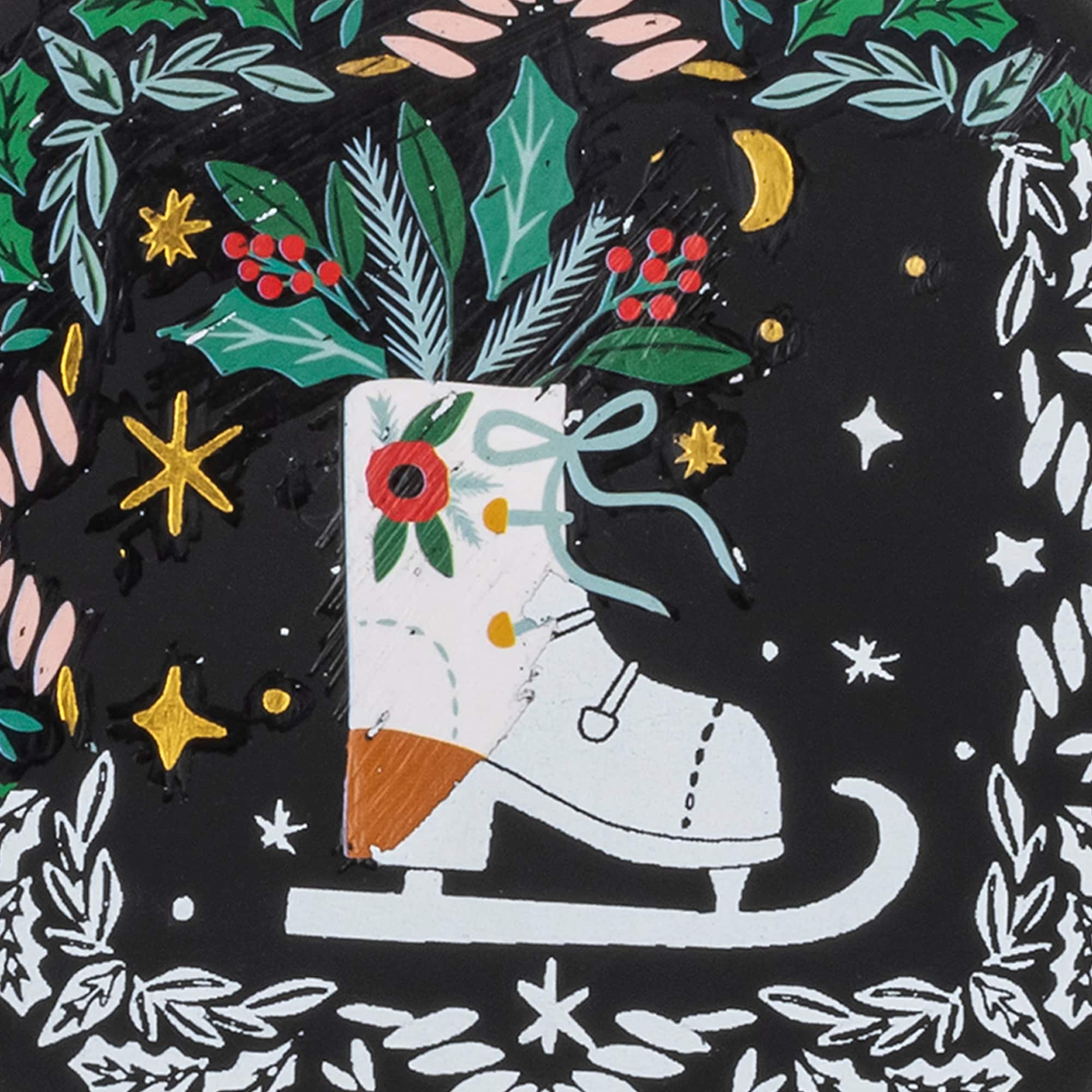 Brea Reese&#x2122; Holiday Motifs Scratch Art Stickers
