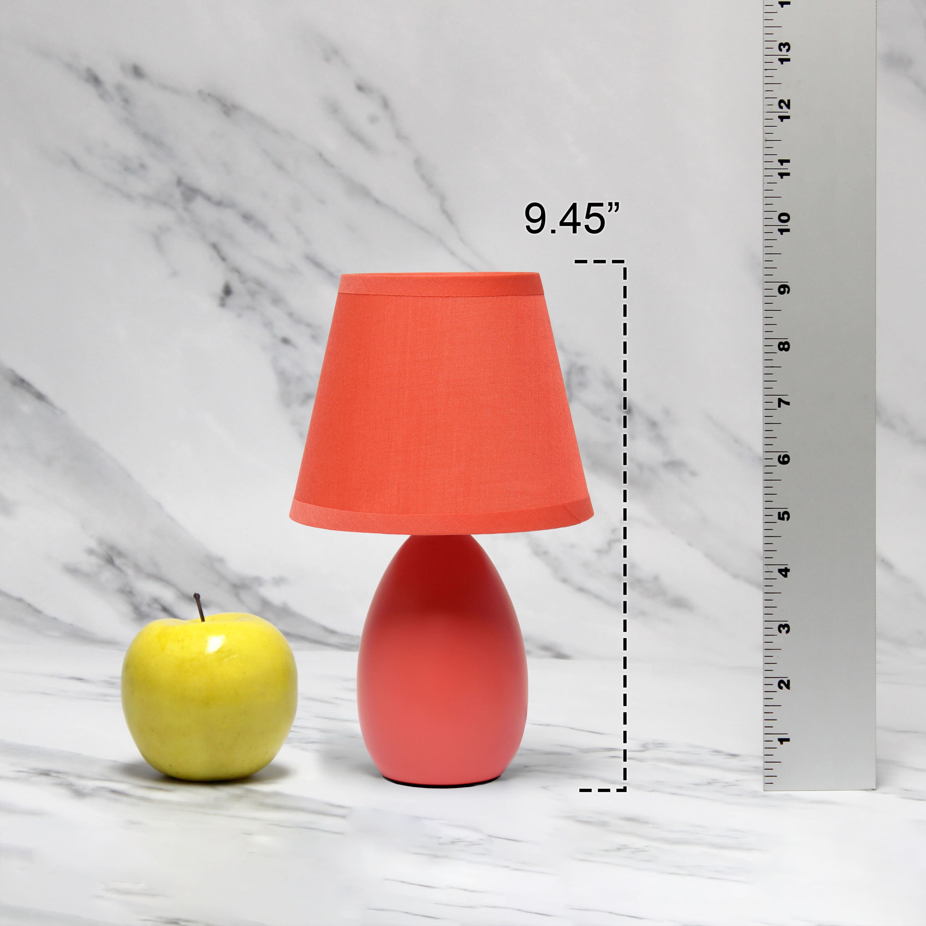 Creekwood Home Nauru 9.5&#x22; Petite Oblong Table Lamp