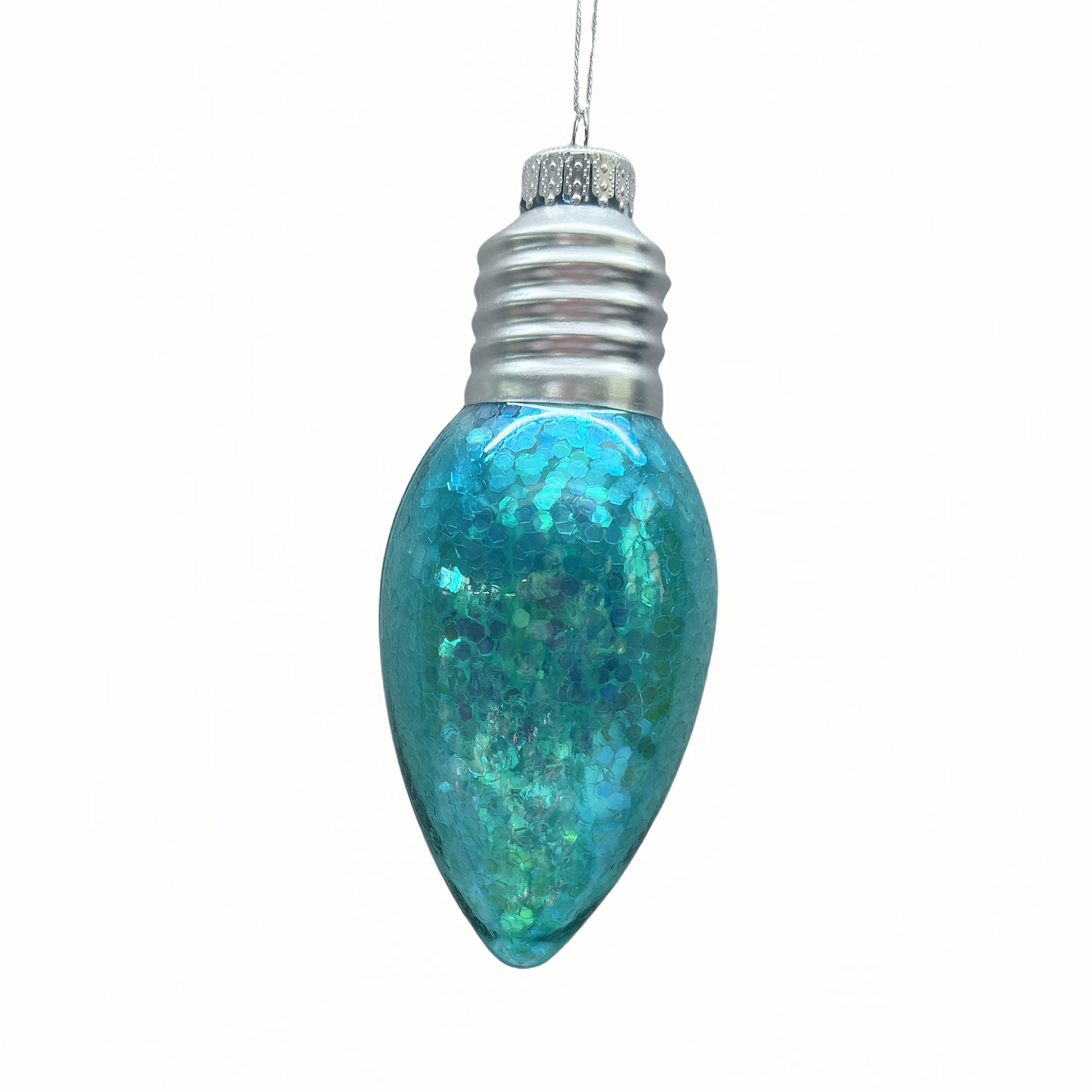 Assorted 6&#x22; Glass Bulb Ornament by Ashland&#xAE;, 1pc.