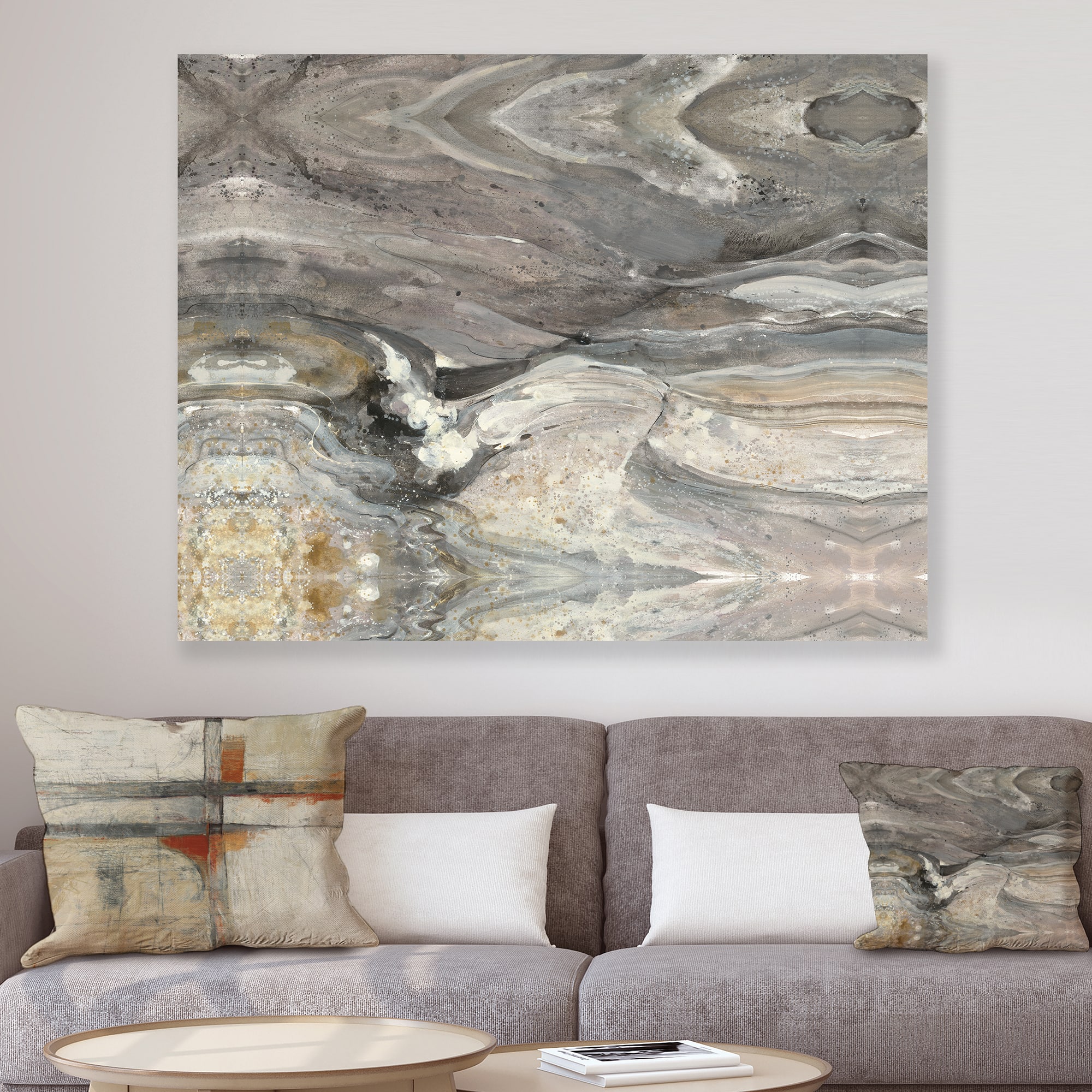 Designart - Natural earth tone - Modern & Contemporary Premium Canvas Wall Art