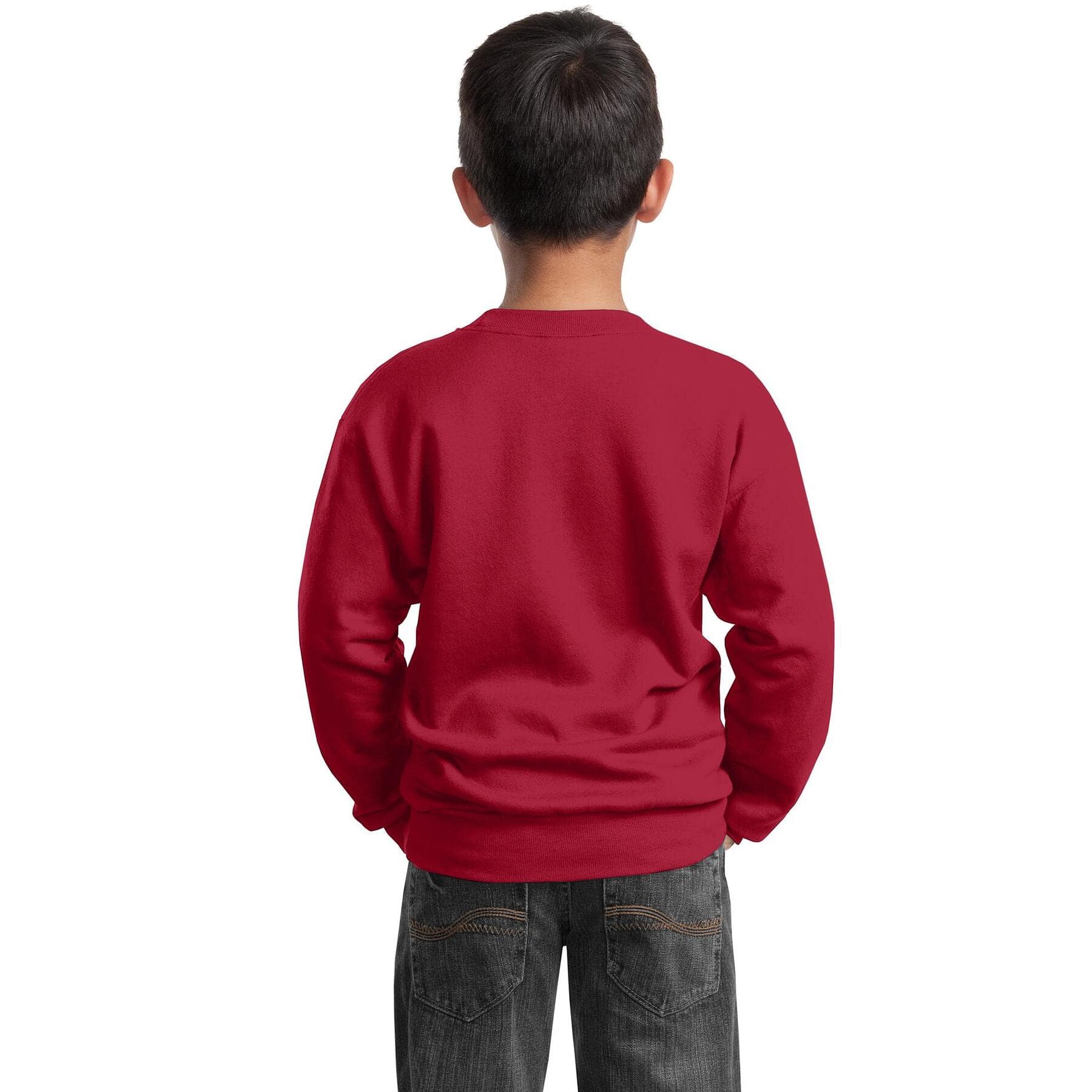 Port & Company® Youth Core Fleece Crewneck Sweatshirt