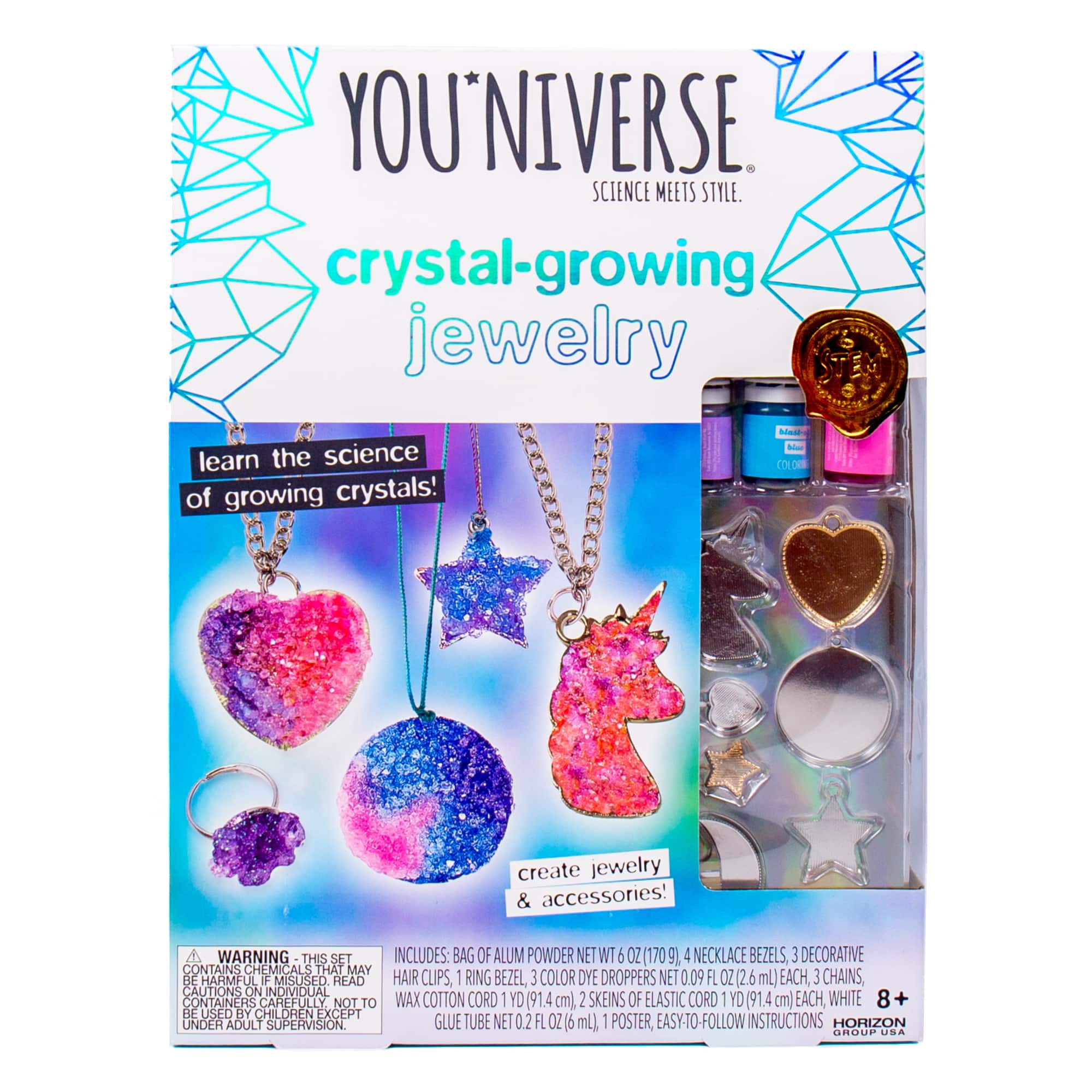 DIY Crystal Paint Arts and Crafts Set, Crystal Painting DIY, DIY Diamond Painting  Kits for Kids, Crystal Paint Arts and Crafts Set, Bake-Free Crystal Color  Glue Painting Pendant Toy 