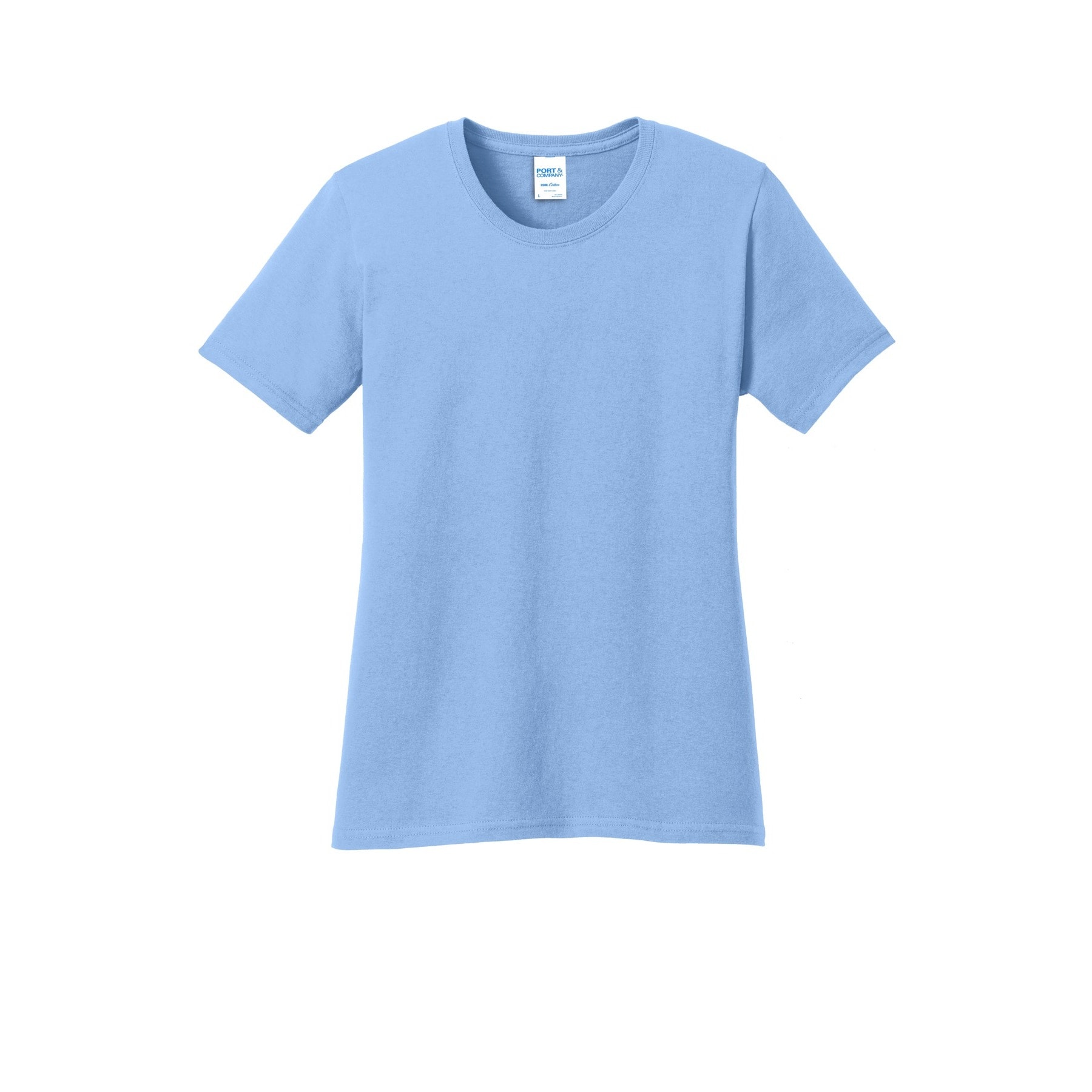 Port & Company® Colors Core Cotton Ladies T-Shirt