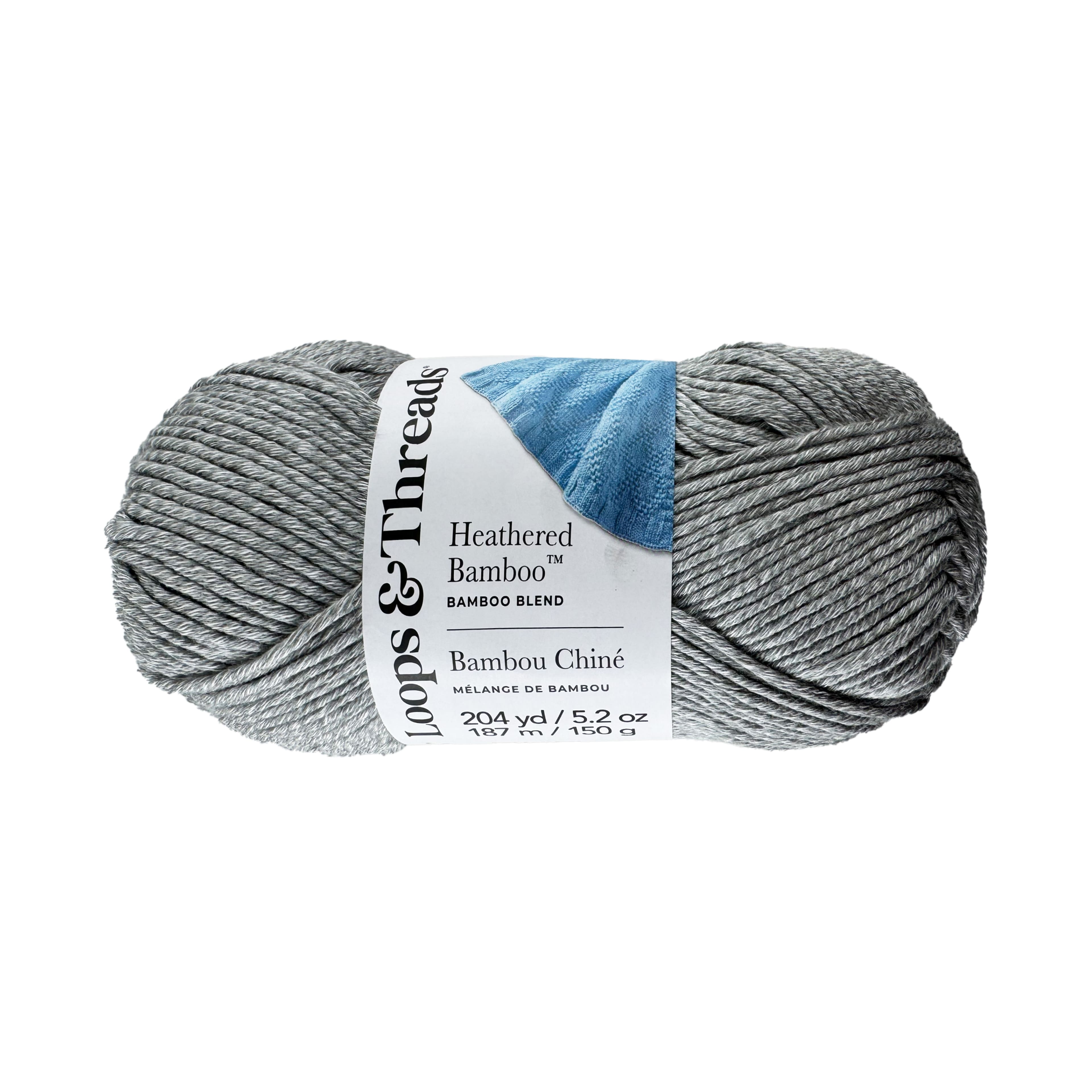 Heathered Bamboo&#x2122; Yarn by Loops &#x26; Threads&#xAE;