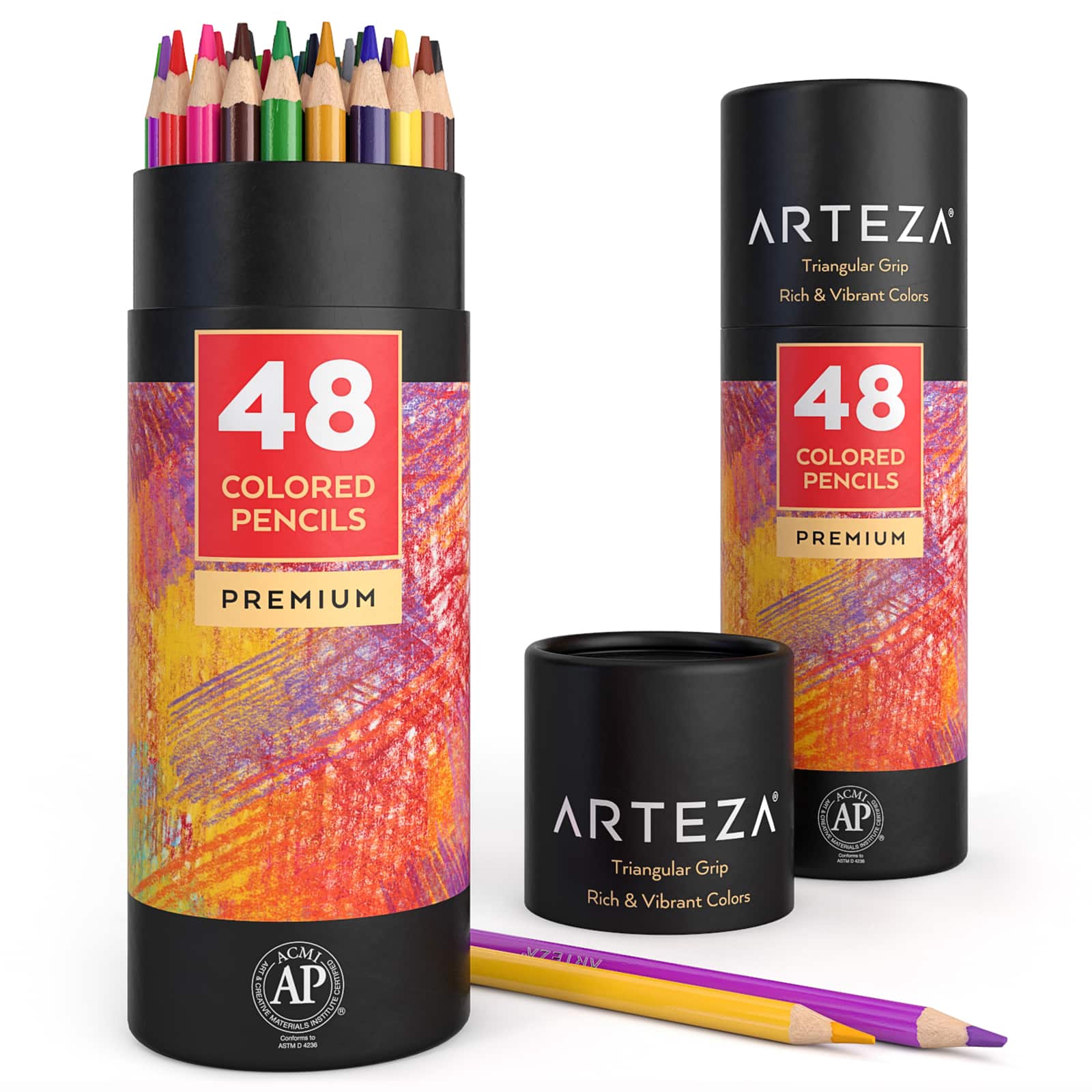 Arteza® Premium Colored Pencils, 48ct.