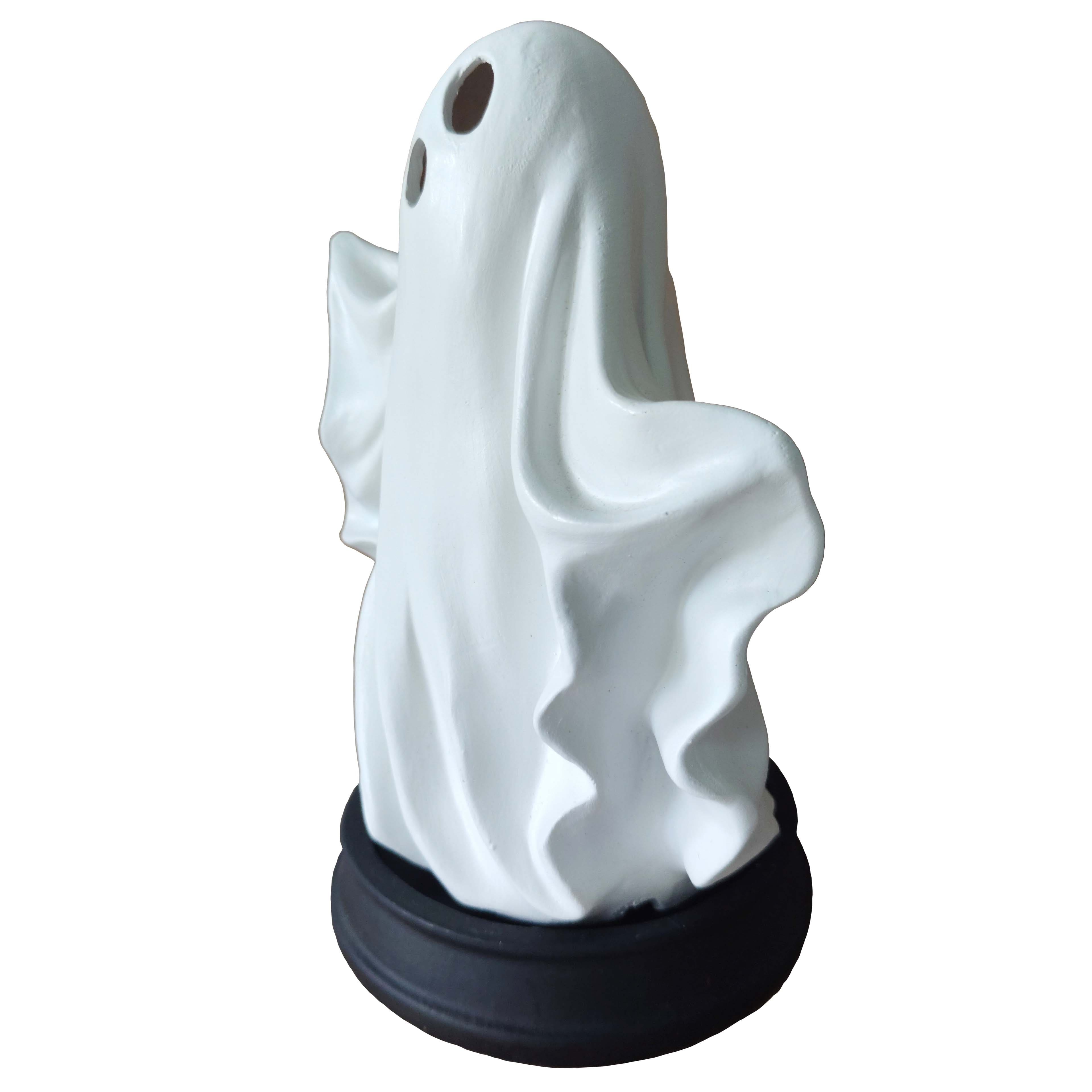 6.75&#x22; White Ghost Incense Holder by Ashland&#xAE;