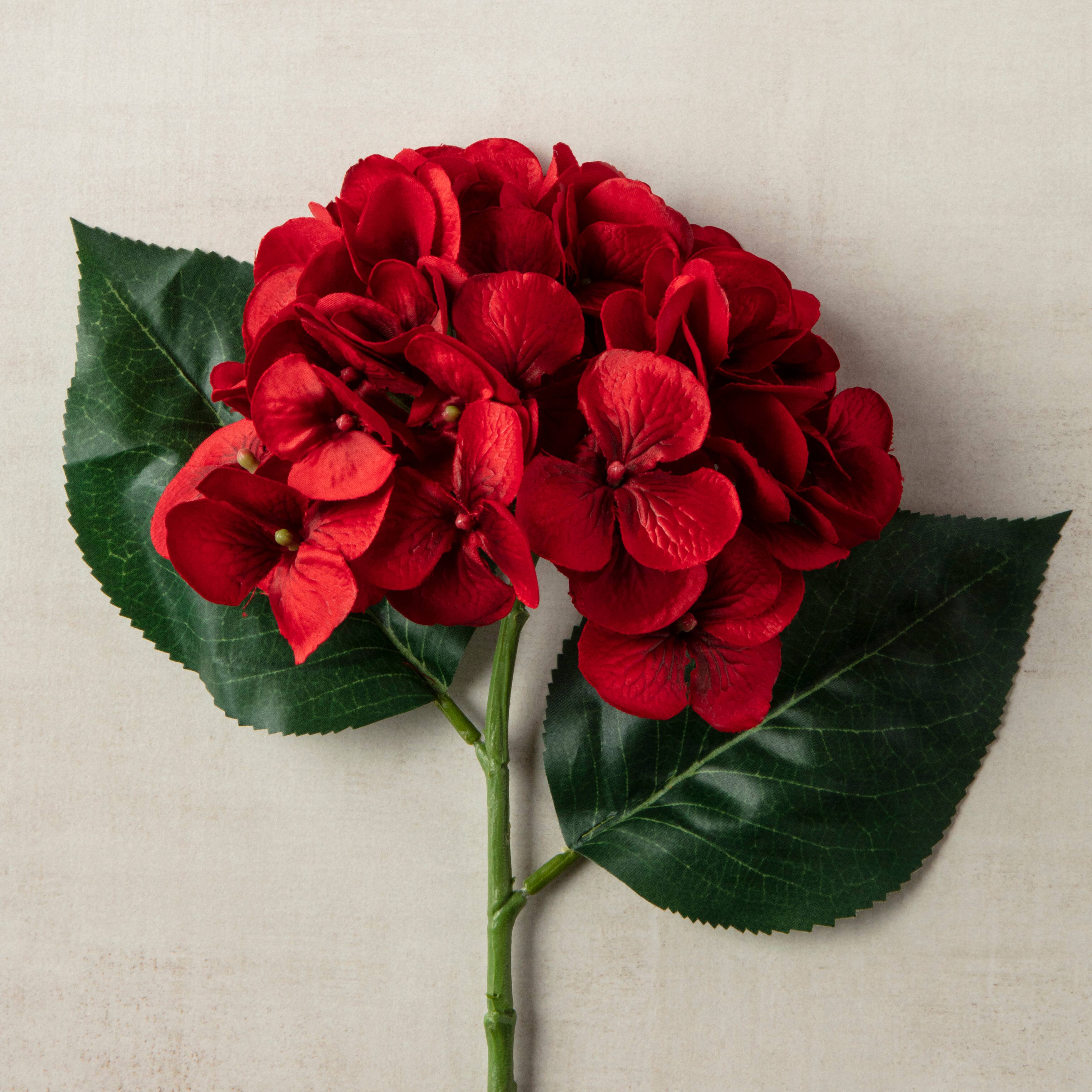 Burgundy Silk Hydrangea Stem by Ashland&#xAE;
