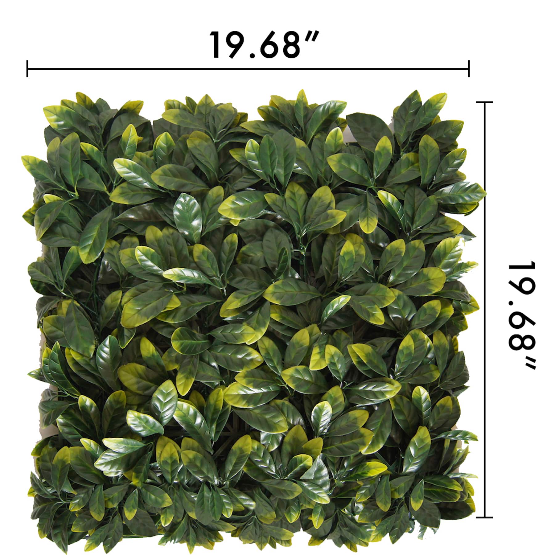 20&#x22; Lemon Style Plant Living Wall Panels, 4ct.