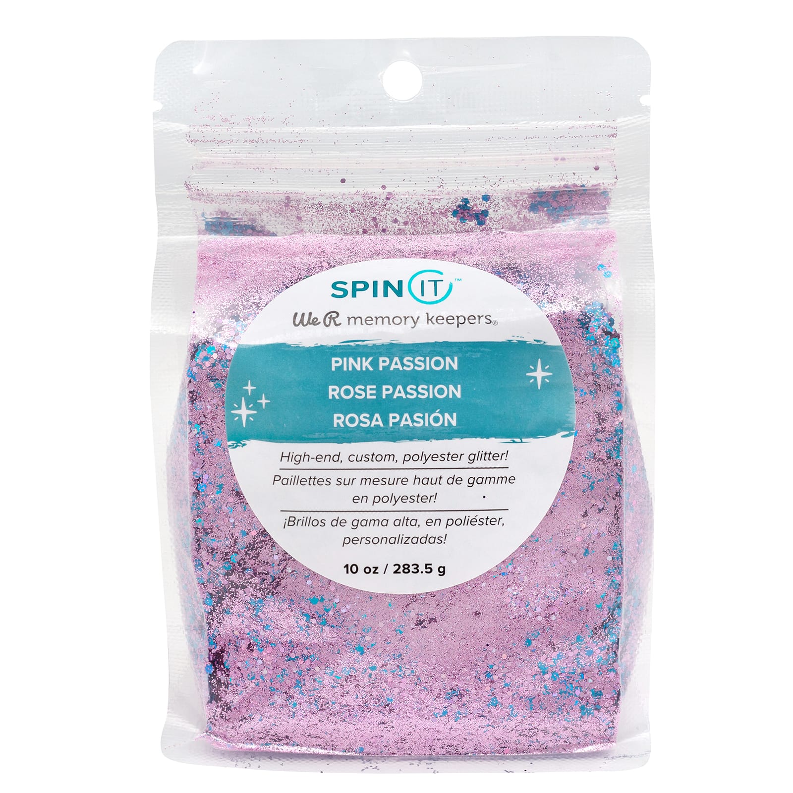 12 Pack: We R Memory Keepers&#xAE; Spin It&#x2122; Glitter Mix
