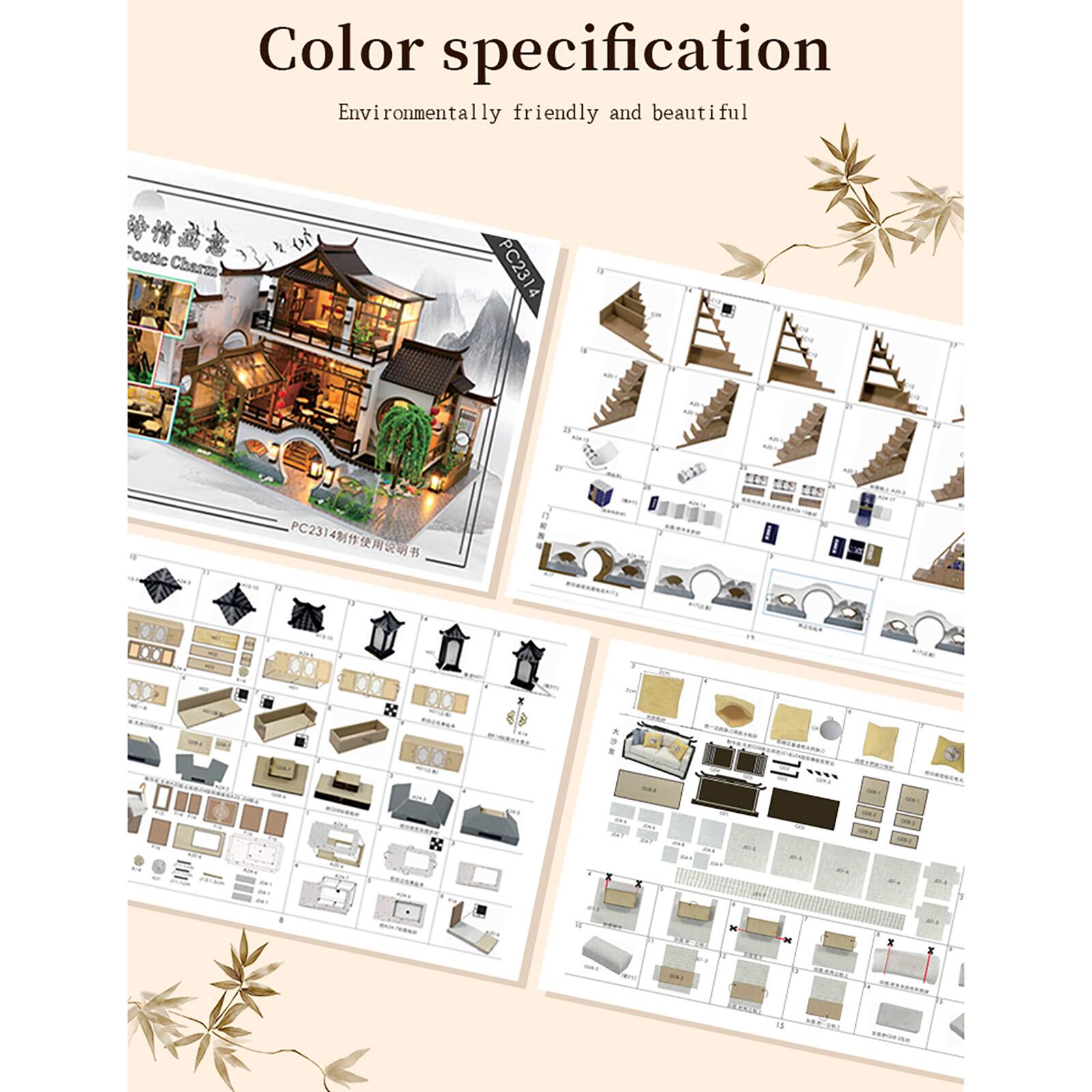 Sparkly Selections Poetic & Picturesque DIY Model Cottage Kit