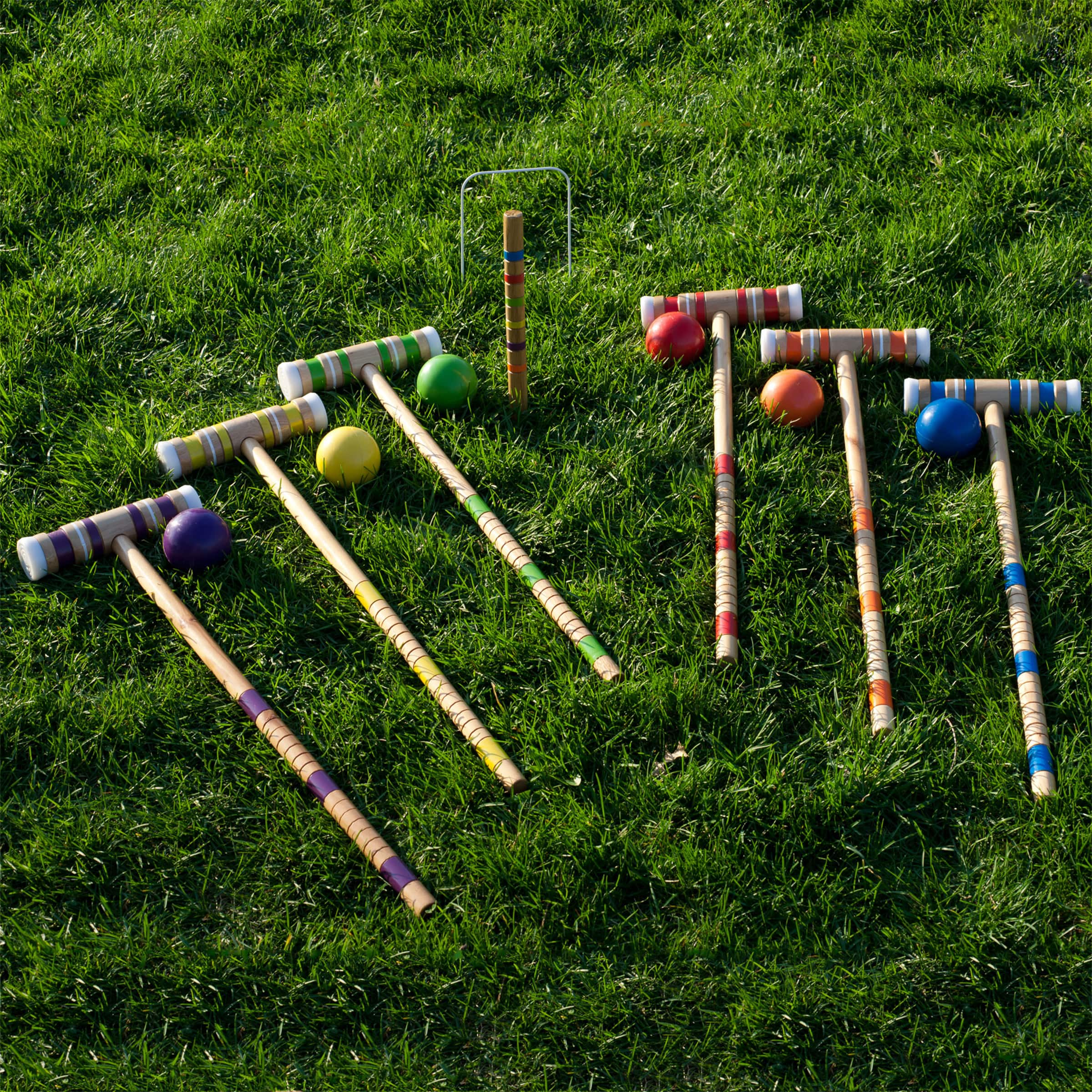 Toy Time Croquet Set with Carrying Case