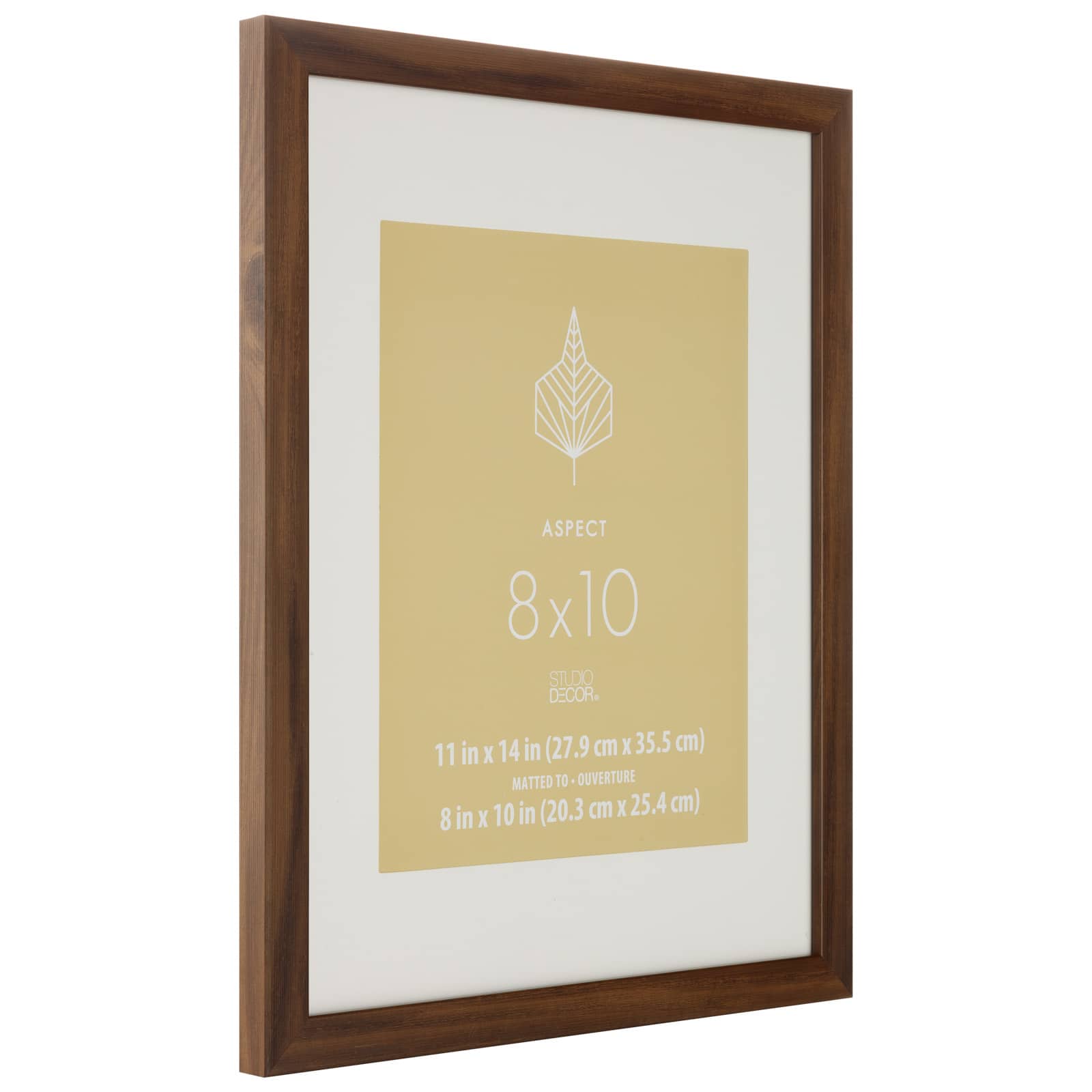 Aspect Rustic Narrow Frame With Mat by Studio Décor®