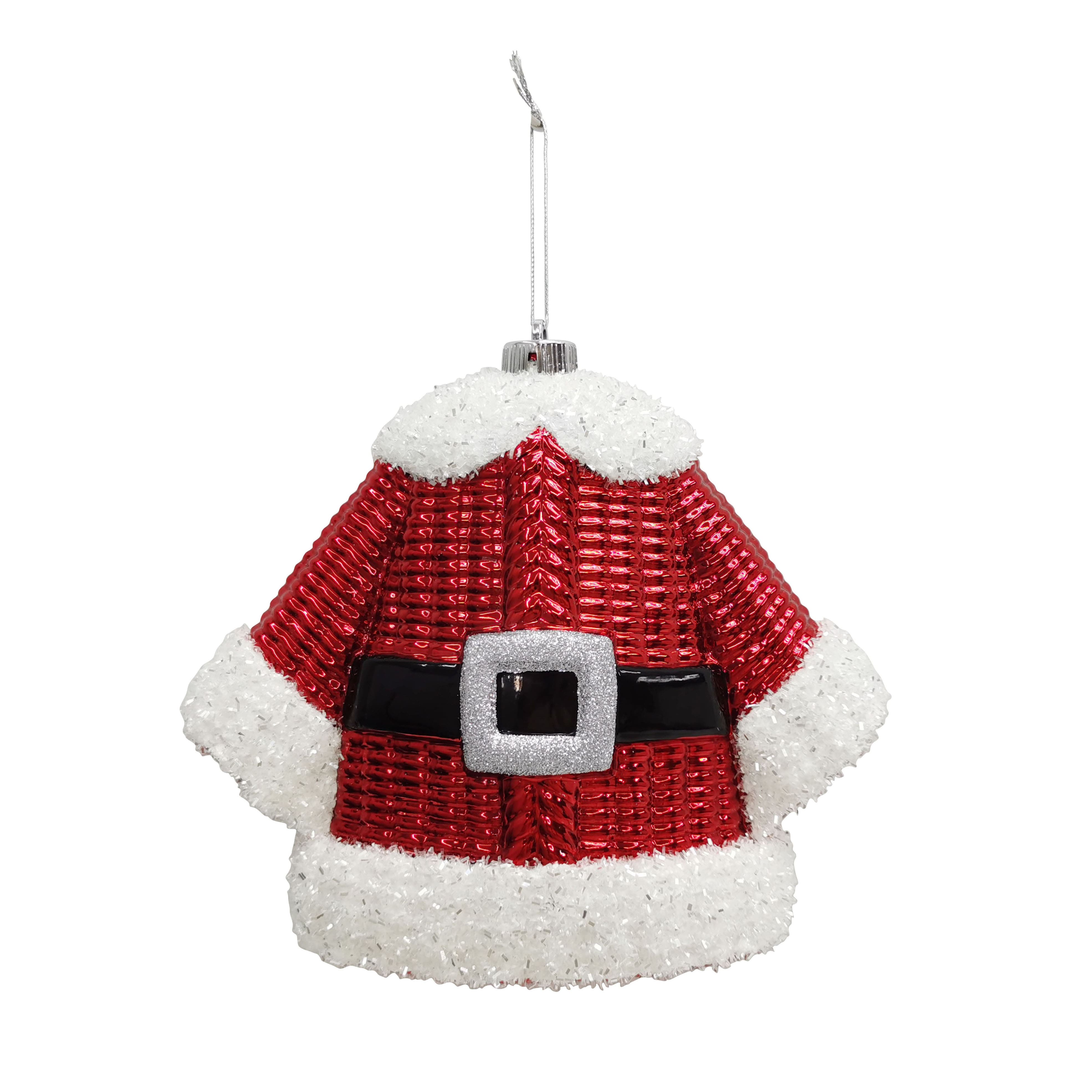 10&#x22; Jumbo Santa Suit Shatterproof Ornament by Ashland&#xAE;