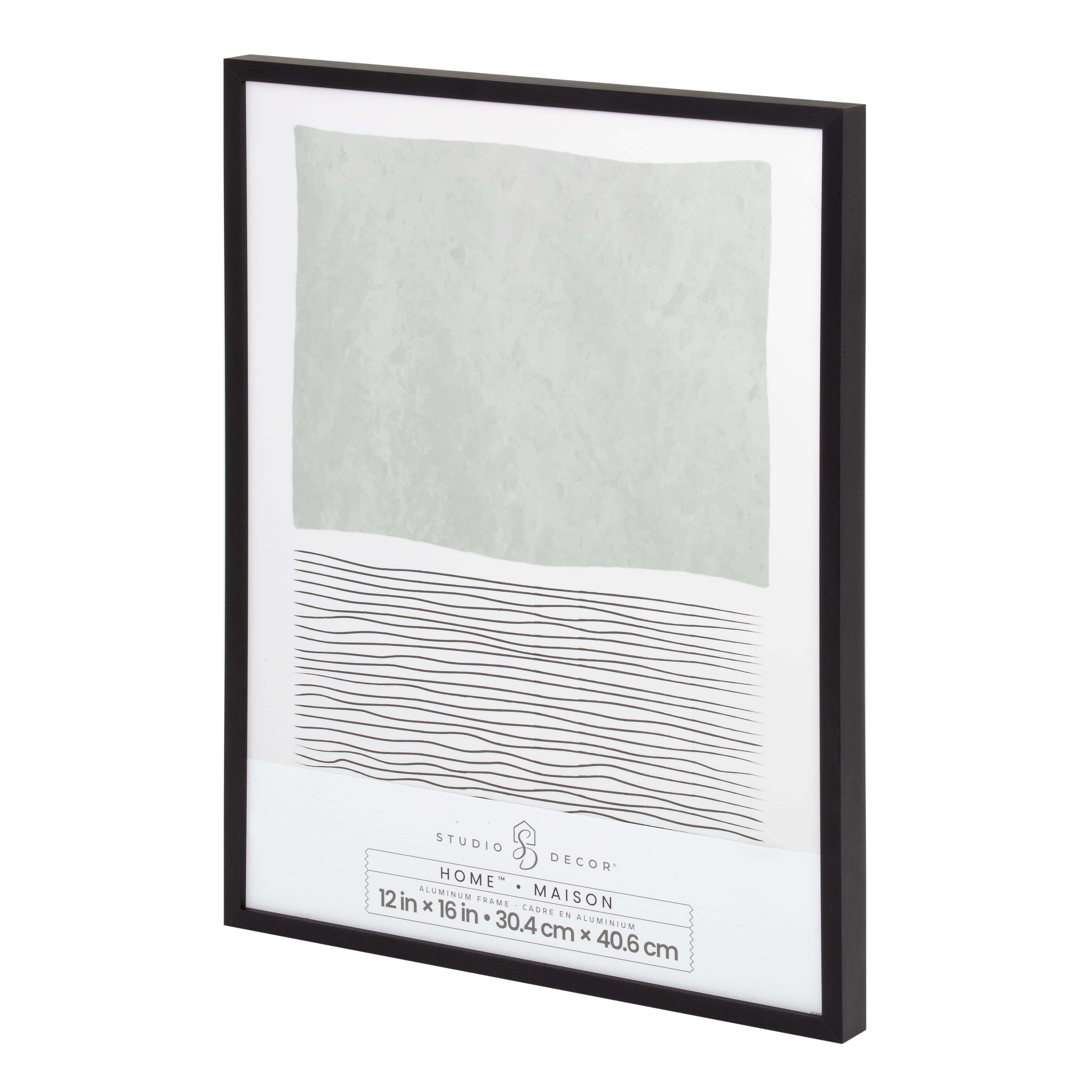 6 Pack: Home™ Black Aluminum Frame by Studio Décor®