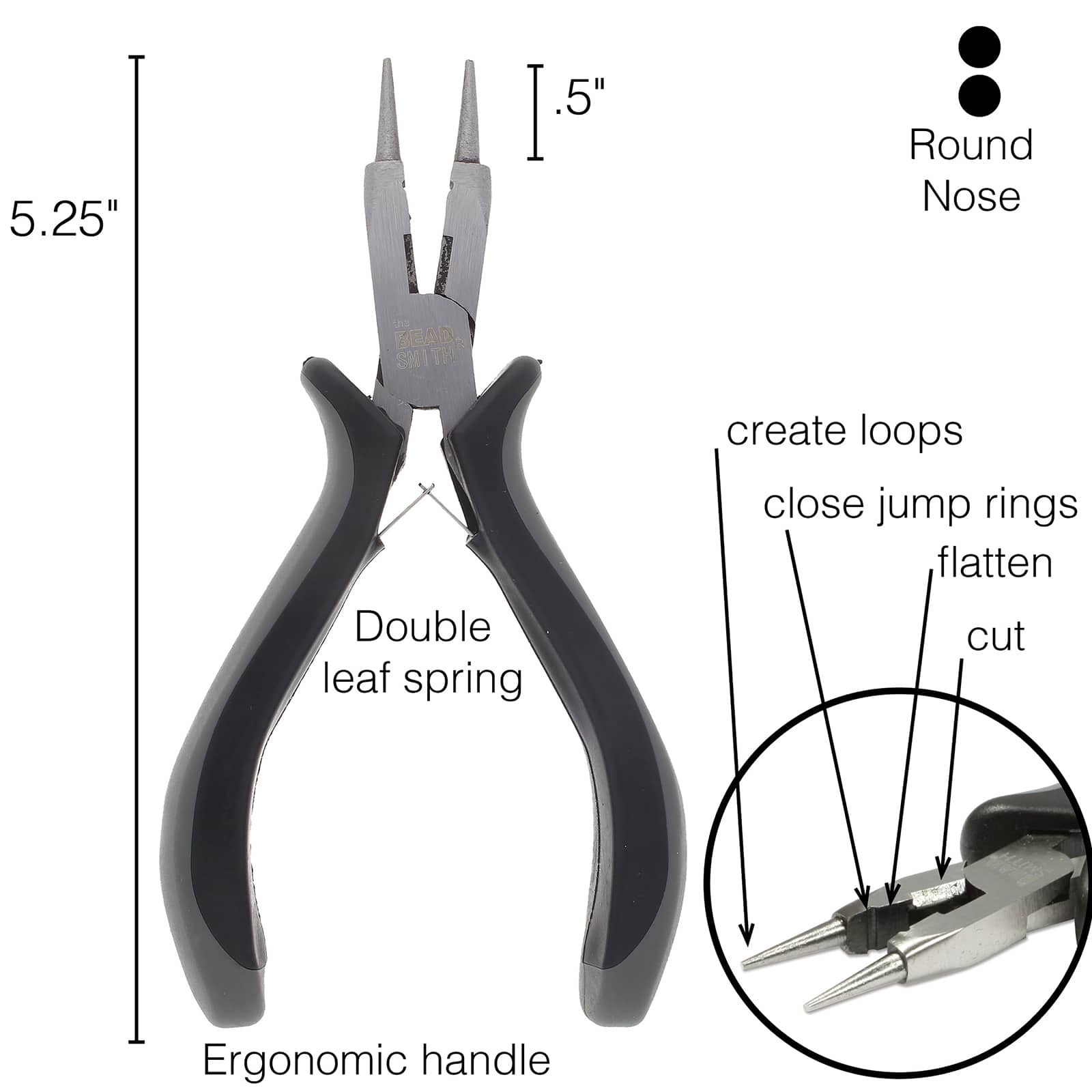 Beadsmith® Plier 4-in-1 with Ergonomic Handle