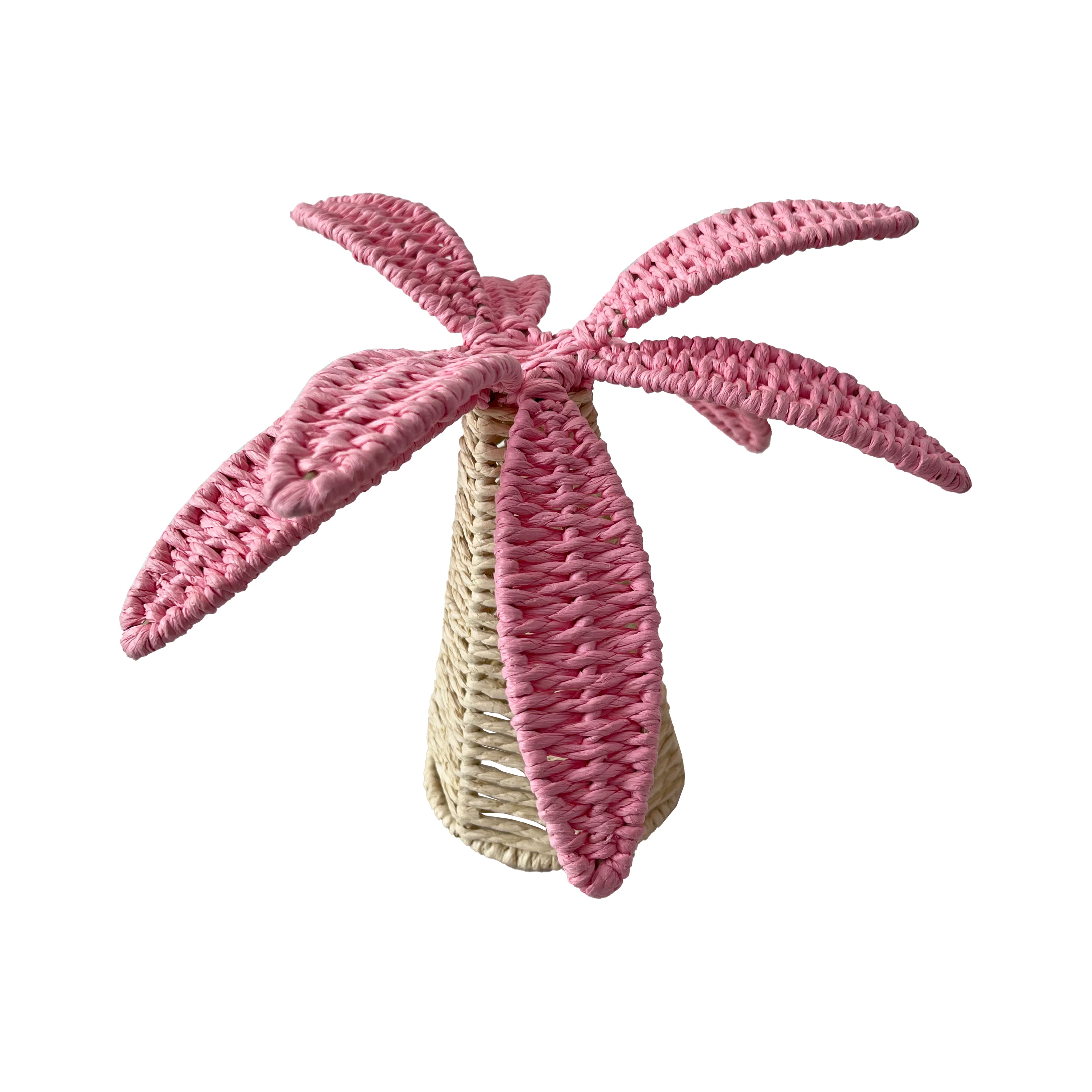 8&#x22; Light Pink Paper Palm Tree Tabletop D&#xE9;cor by Ashland&#xAE;