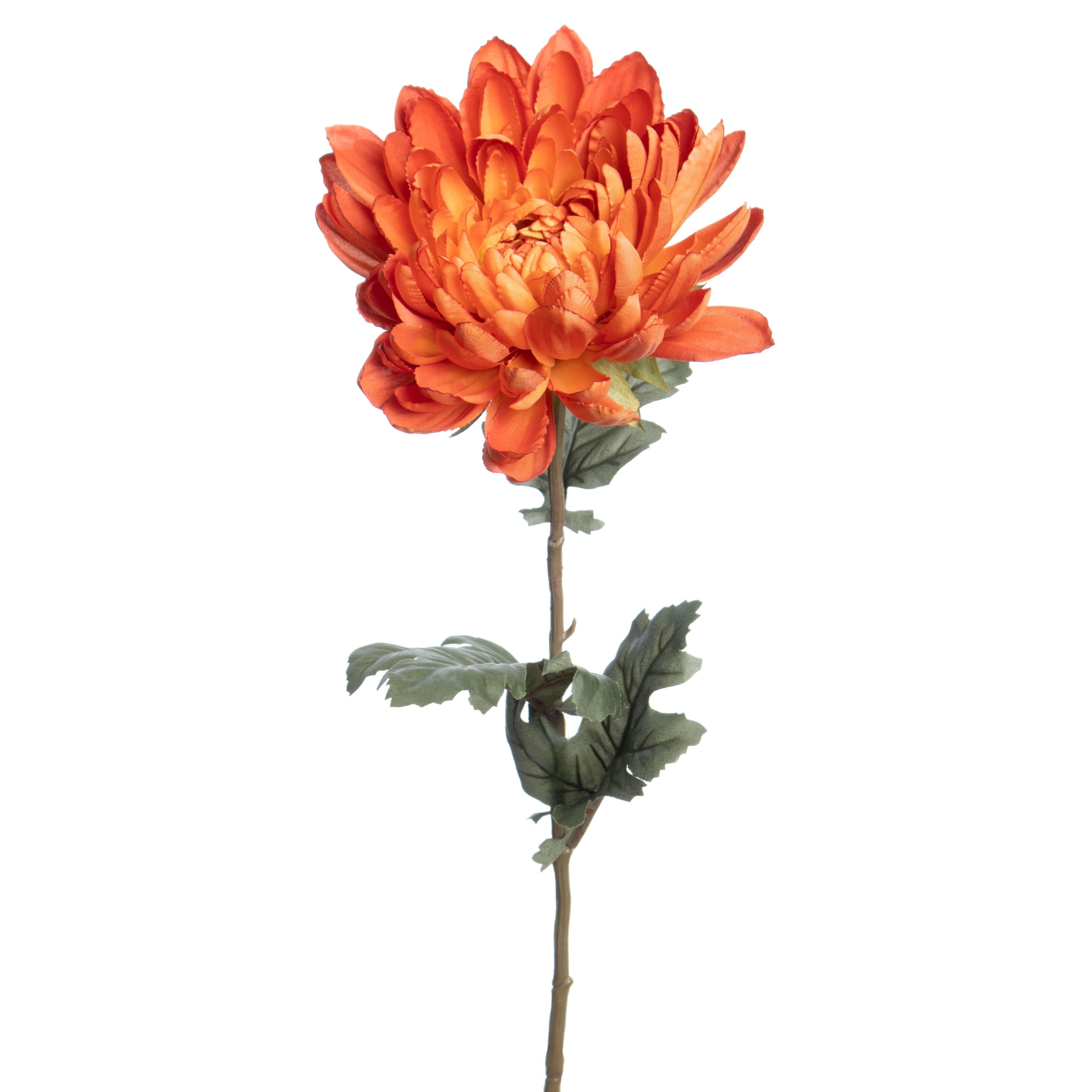 27&#x22; Mum Stem with 3 Leaves by Ashland&#xAE;