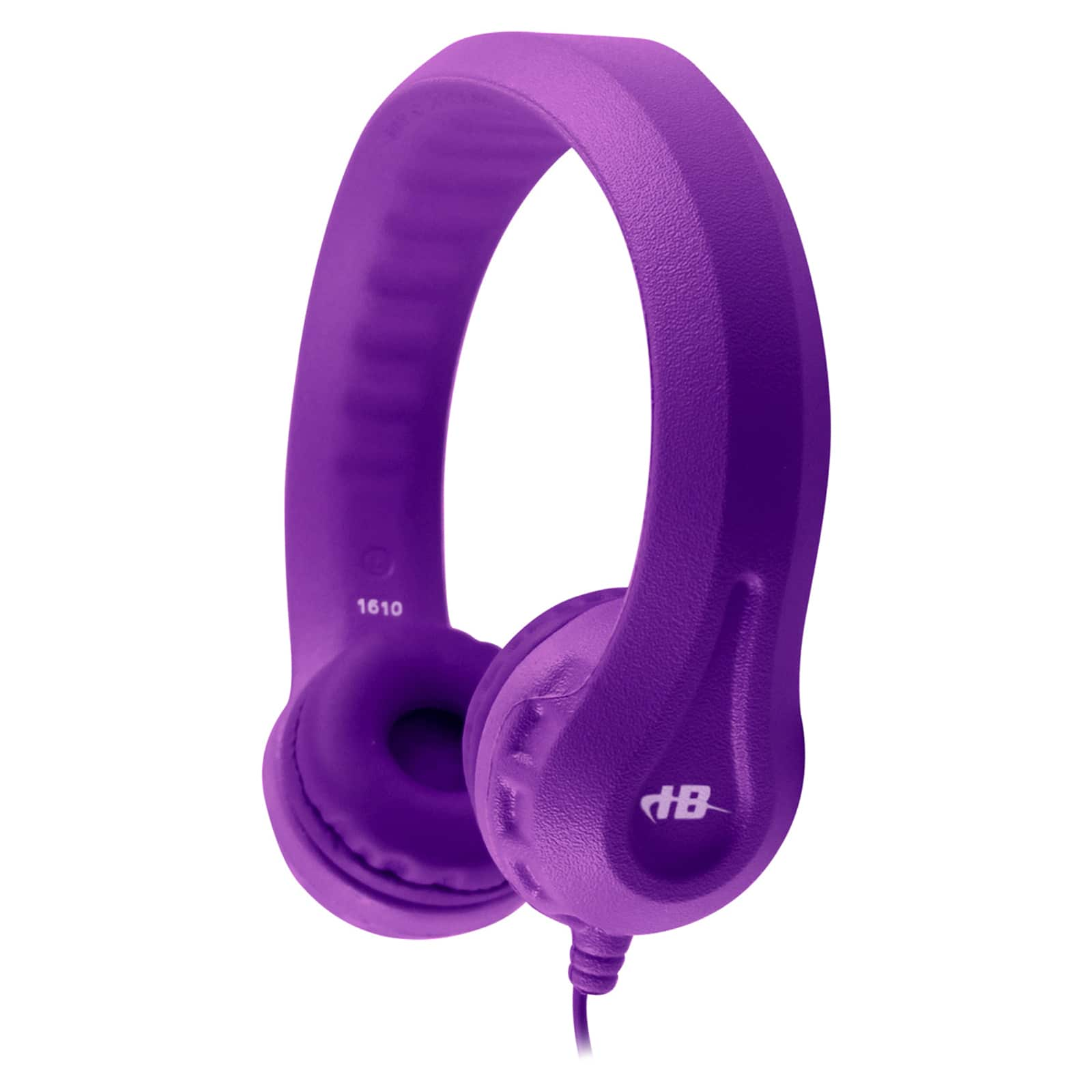 HamiltonBuhl&#xAE; Flex-Phones&#x2122; Purple Indestructible Foam Headphones