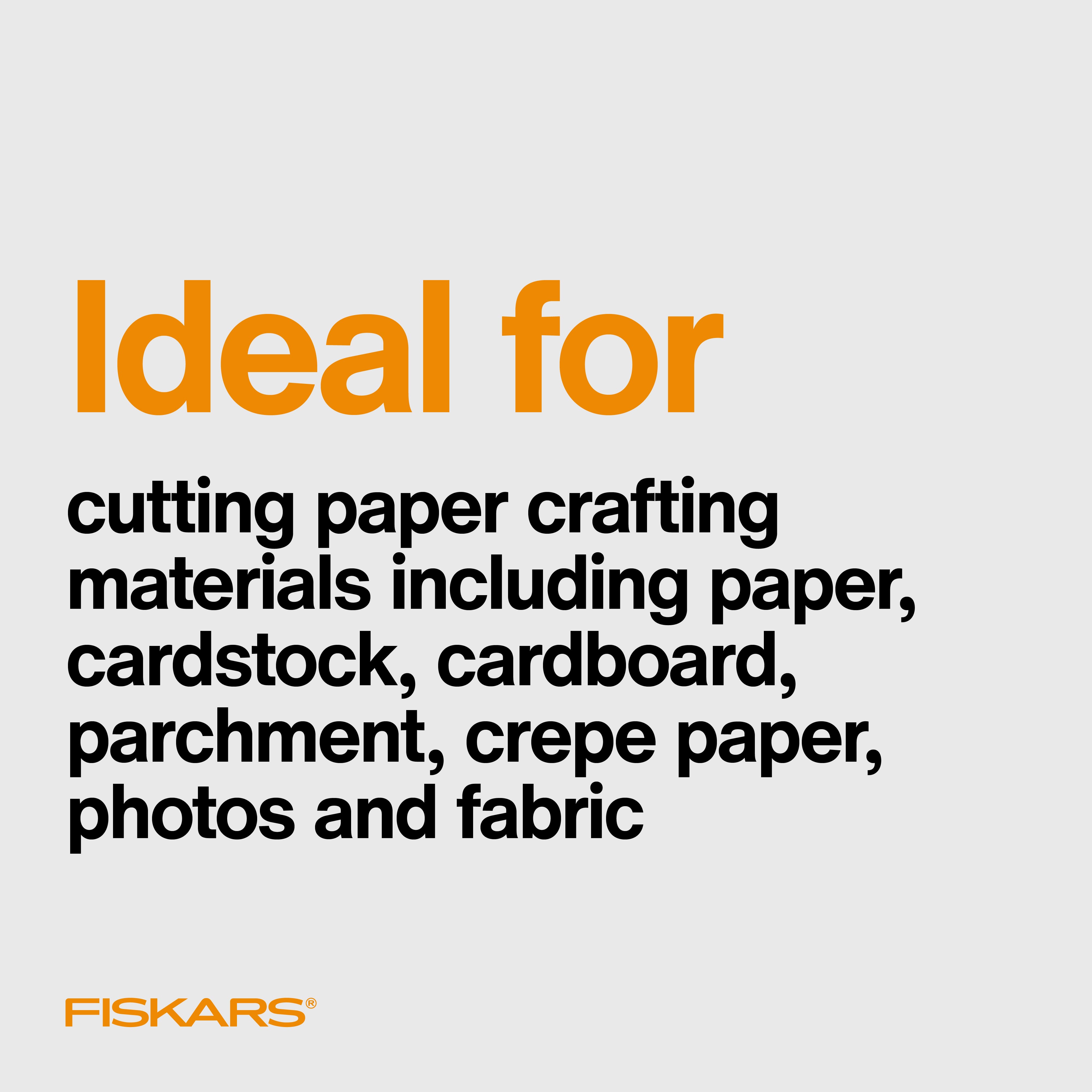 Fiskars® SoftGrip® 8" Titanium Scissors