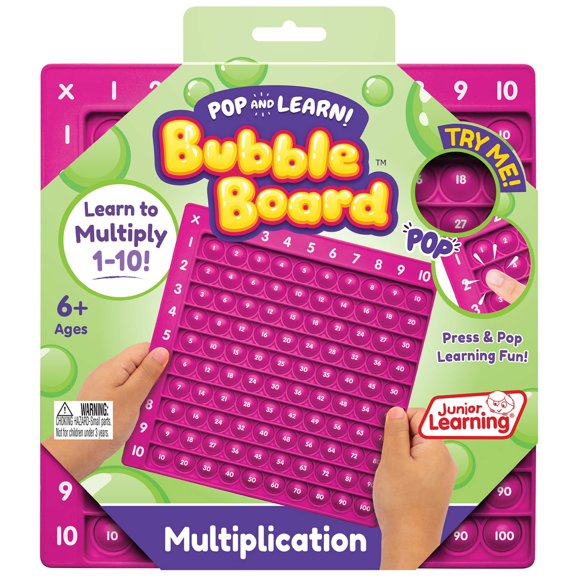 Junior Learning® Multiplication Bubble Board