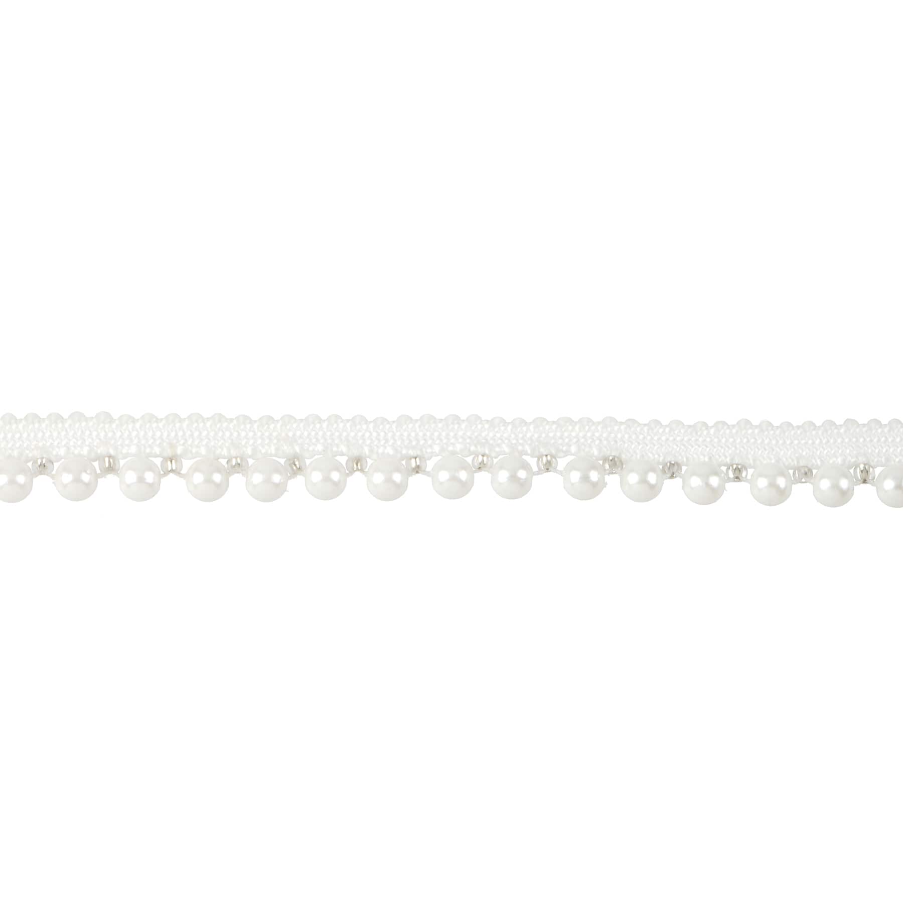 1/2&#x22; Ivory Pearl Bead Trim by Celebrate It&#xAE;