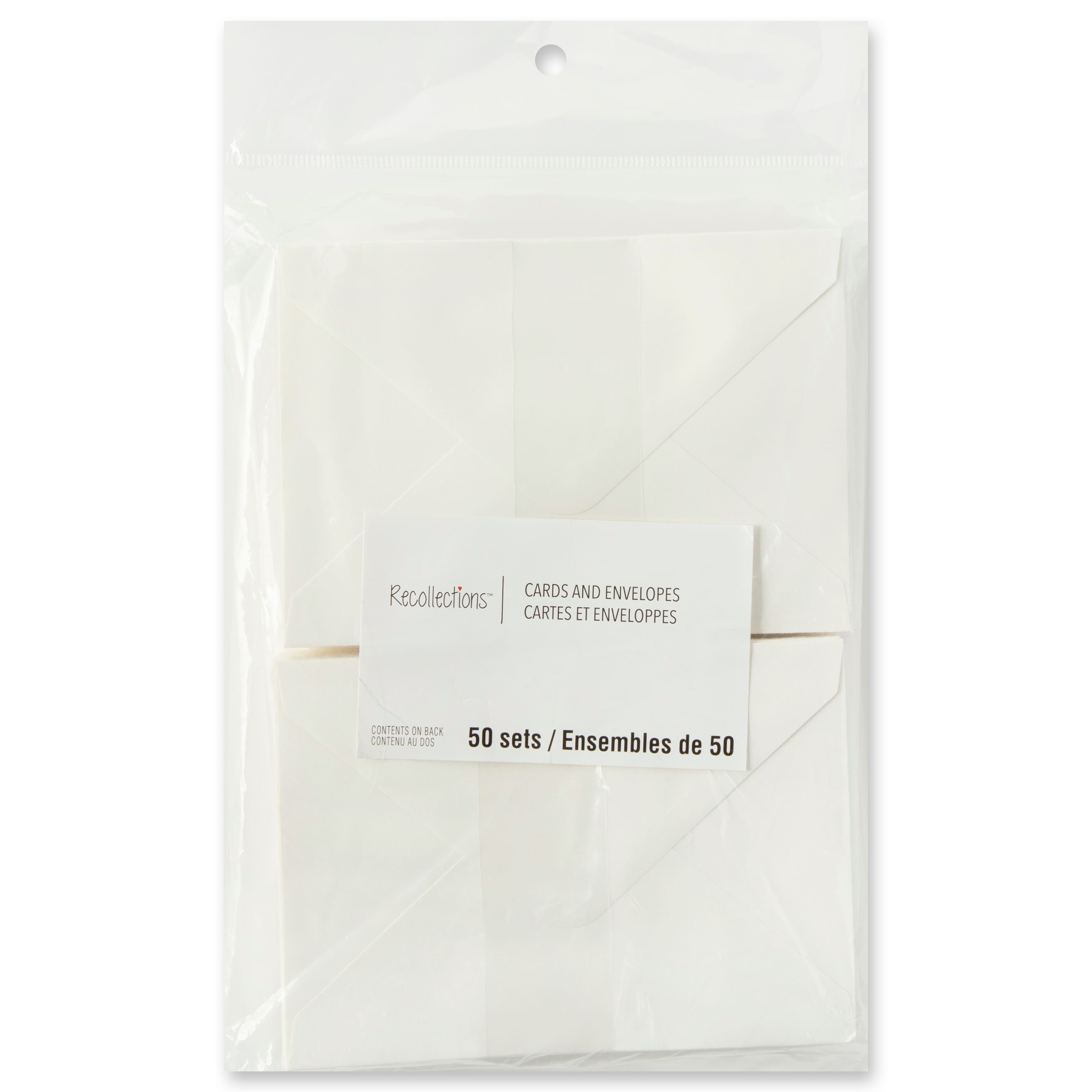 Folded Cards &#x26; Envelopes by Recollections&#x2122;, 3.5&#x22; x 4.87&#x22;