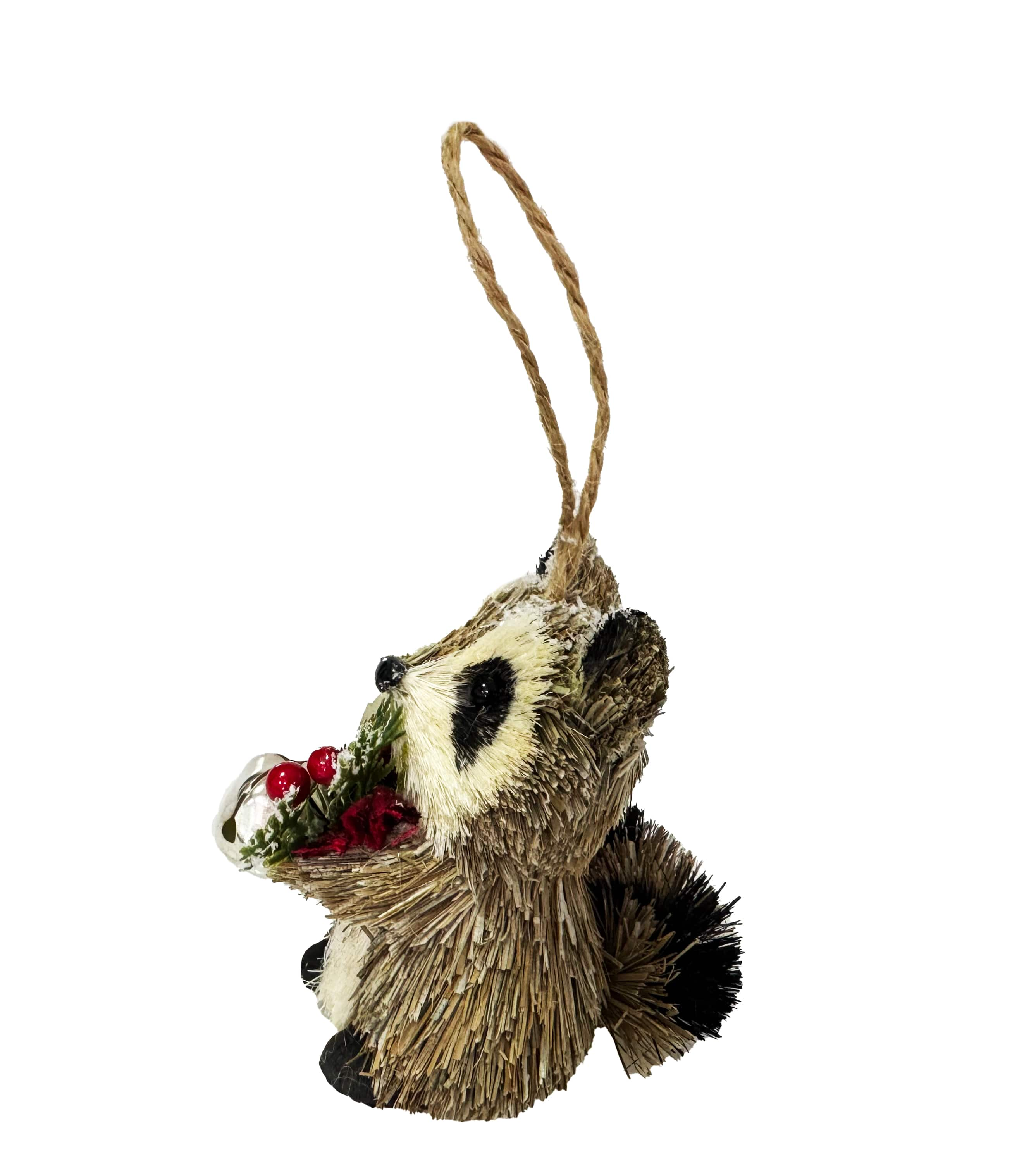 4&#x22; Sisal Racoon Natural Decorative Ornament by Ashland&#xAE;