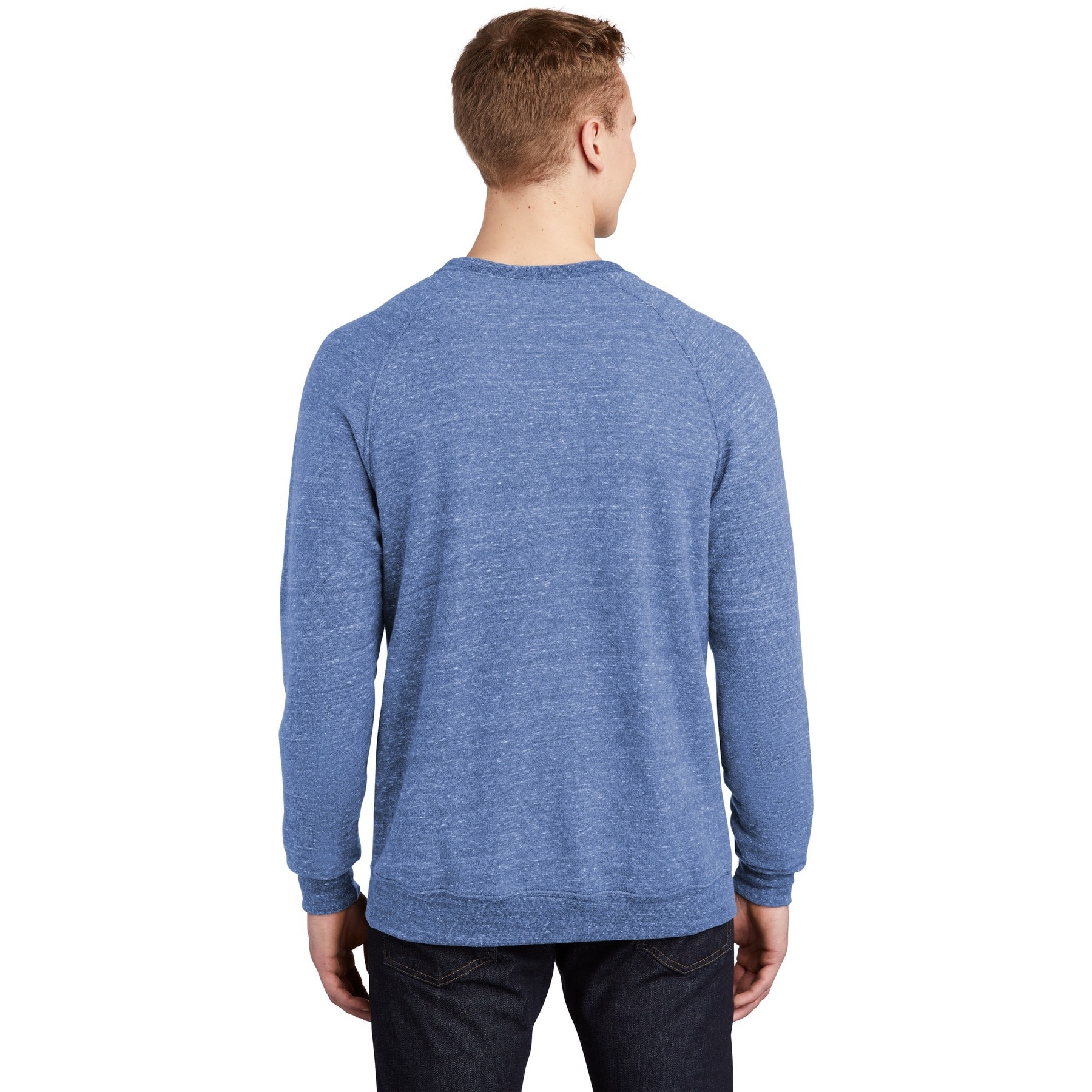 JERZEES&#xAE; Snow Heather French Terry Raglan Crew