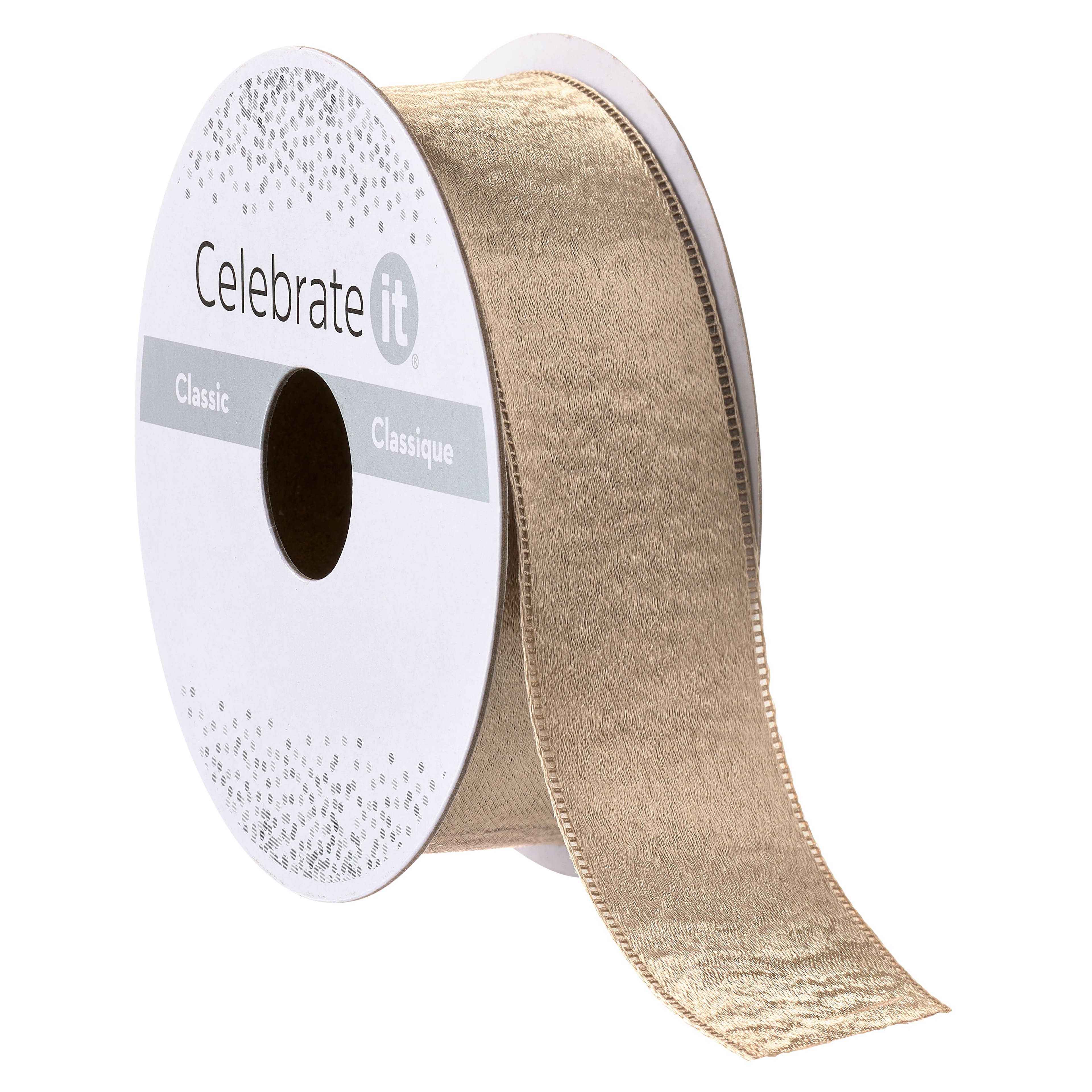 1&#x22; x 5yd. Glossy Ribbon by Celebrate It&#xAE; Classic