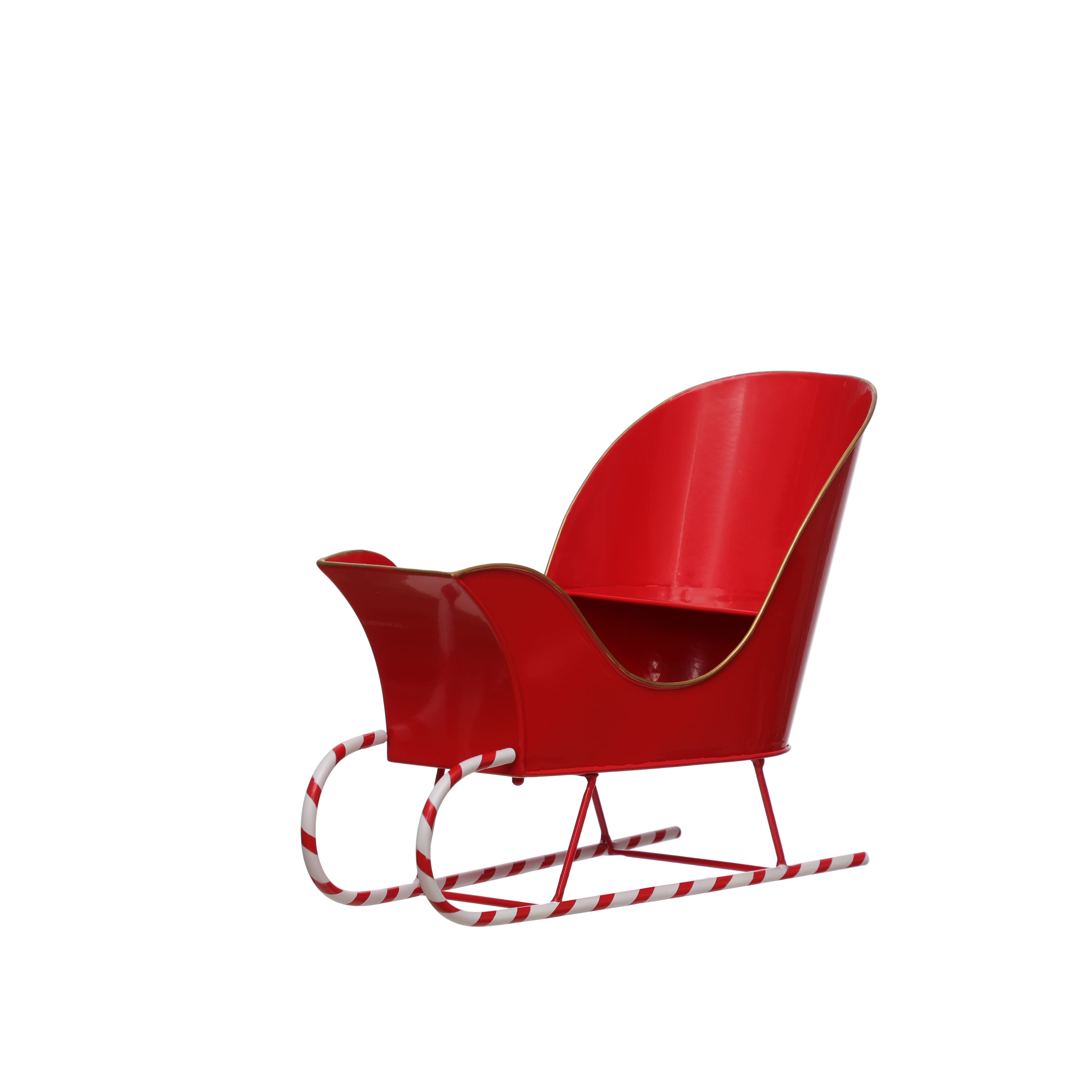 16&#x22; Red Peppermint Sled Tabletop Accent by Ashland&#xAE;