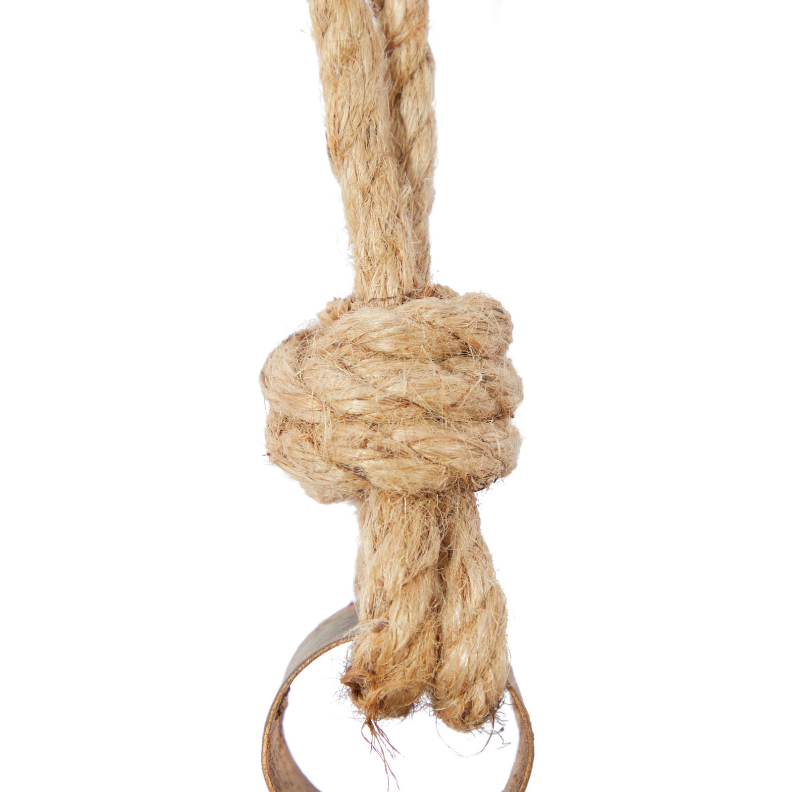 Gold Metal Rustic Decorative Cow Bell, Set of 3" 22", 18", 12"