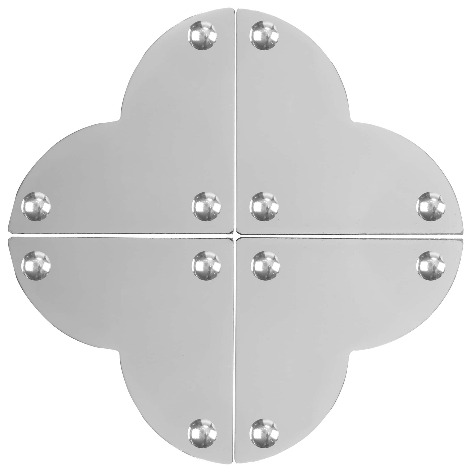 Dritz® Home Pack of 3 Large Textured Quatrefoil Corners, 3ct.