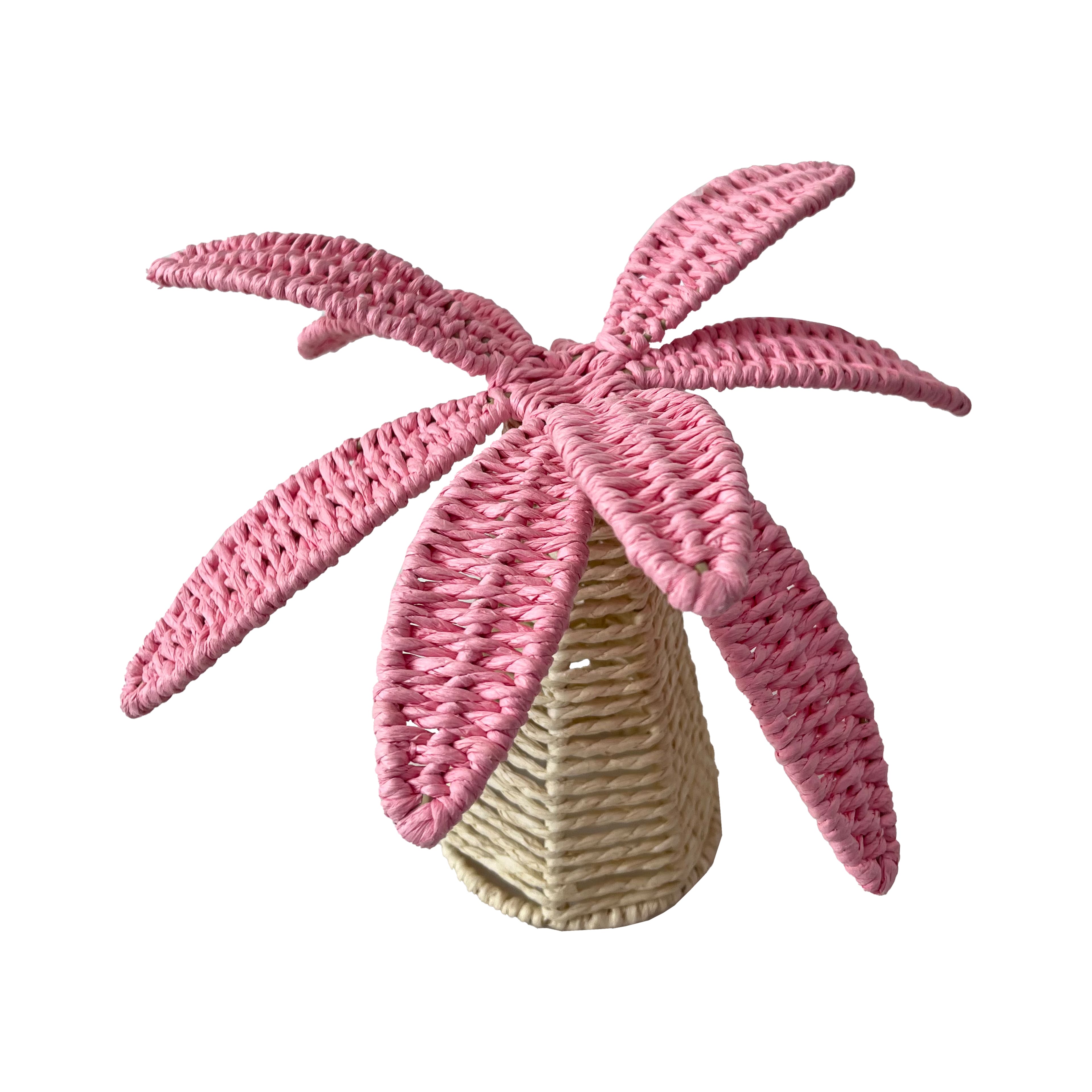 8&#x22; Light Pink Paper Palm Tree Tabletop D&#xE9;cor by Ashland&#xAE;